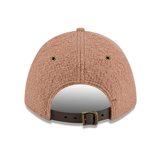 New Era Brushed Fleece Brown 9FORTY M-Crown Adjustable Cap