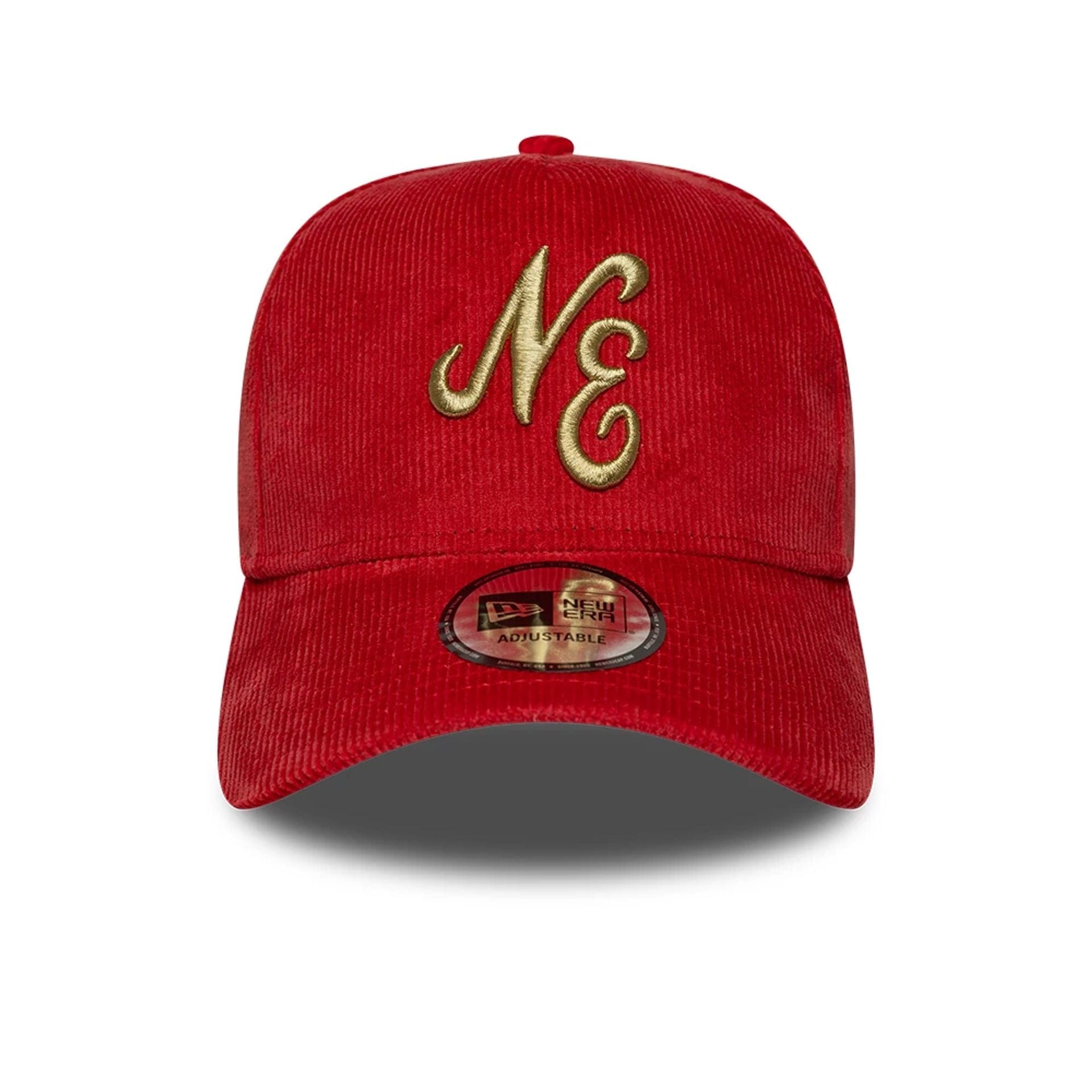 New Era Cord Red 9FORTY E-Frame Adjustable Cap