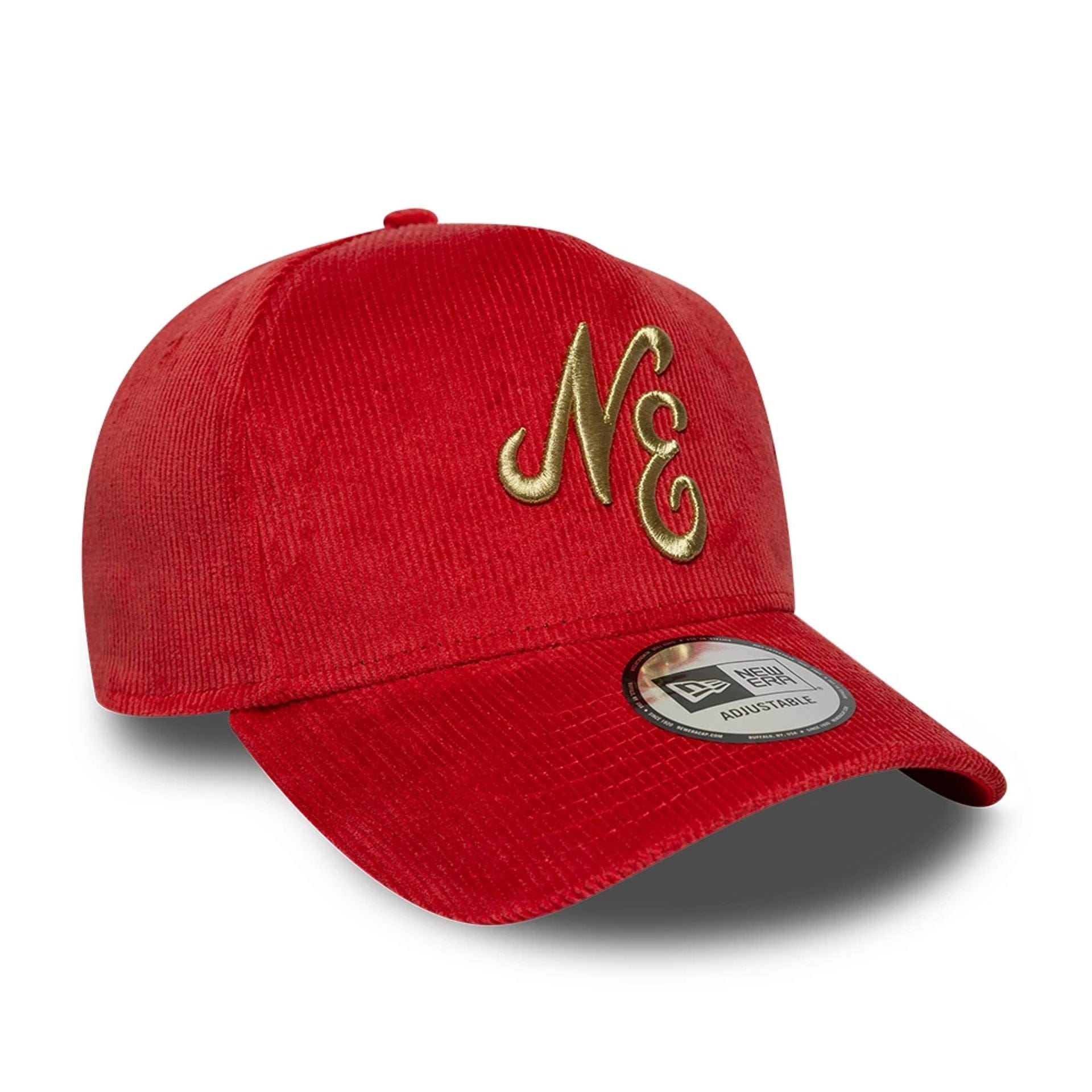 New Era Cord Red 9FORTY E-Frame Adjustable Cap