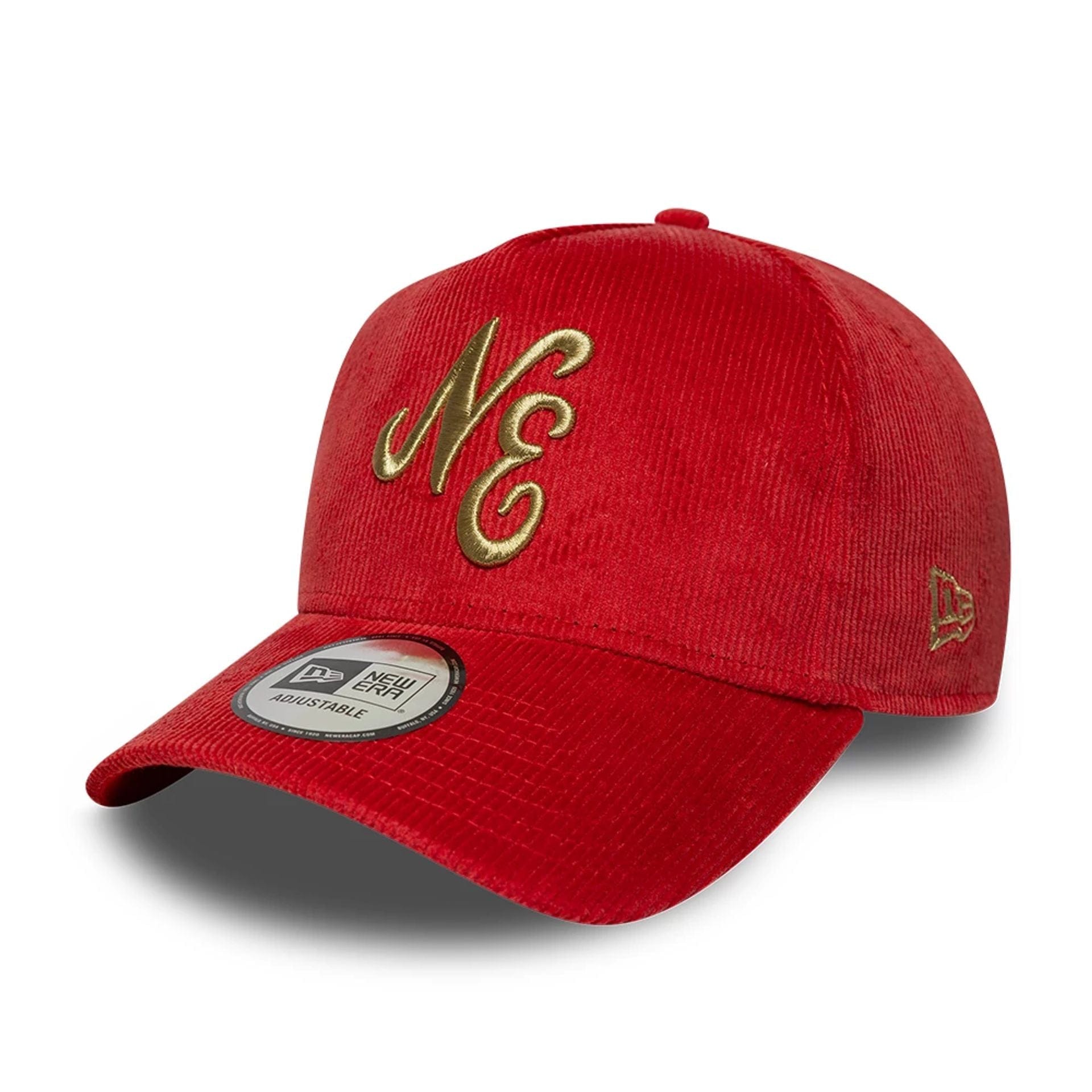 New Era Cord Red 9FORTY E-Frame Adjustable Cap