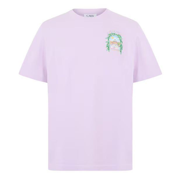 Men's Graphic Cotton L'Arche Tennis Club T-Shirt