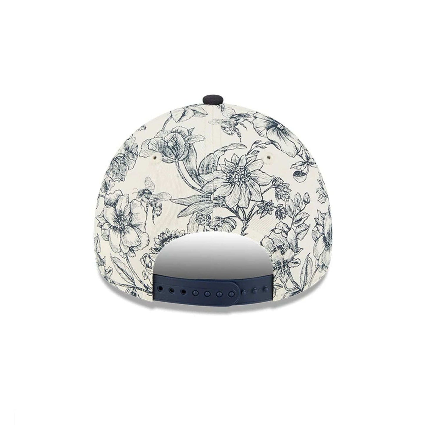 Atlanta Braves MLB Spring Floral Navy 9FORTY A-Frame Adjustable Cap