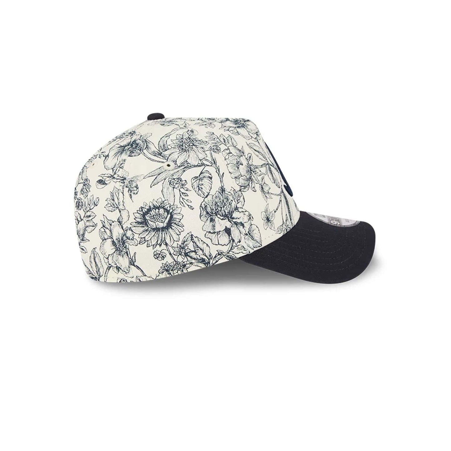 Atlanta Braves MLB Spring Floral Navy 9FORTY A-Frame Adjustable Cap