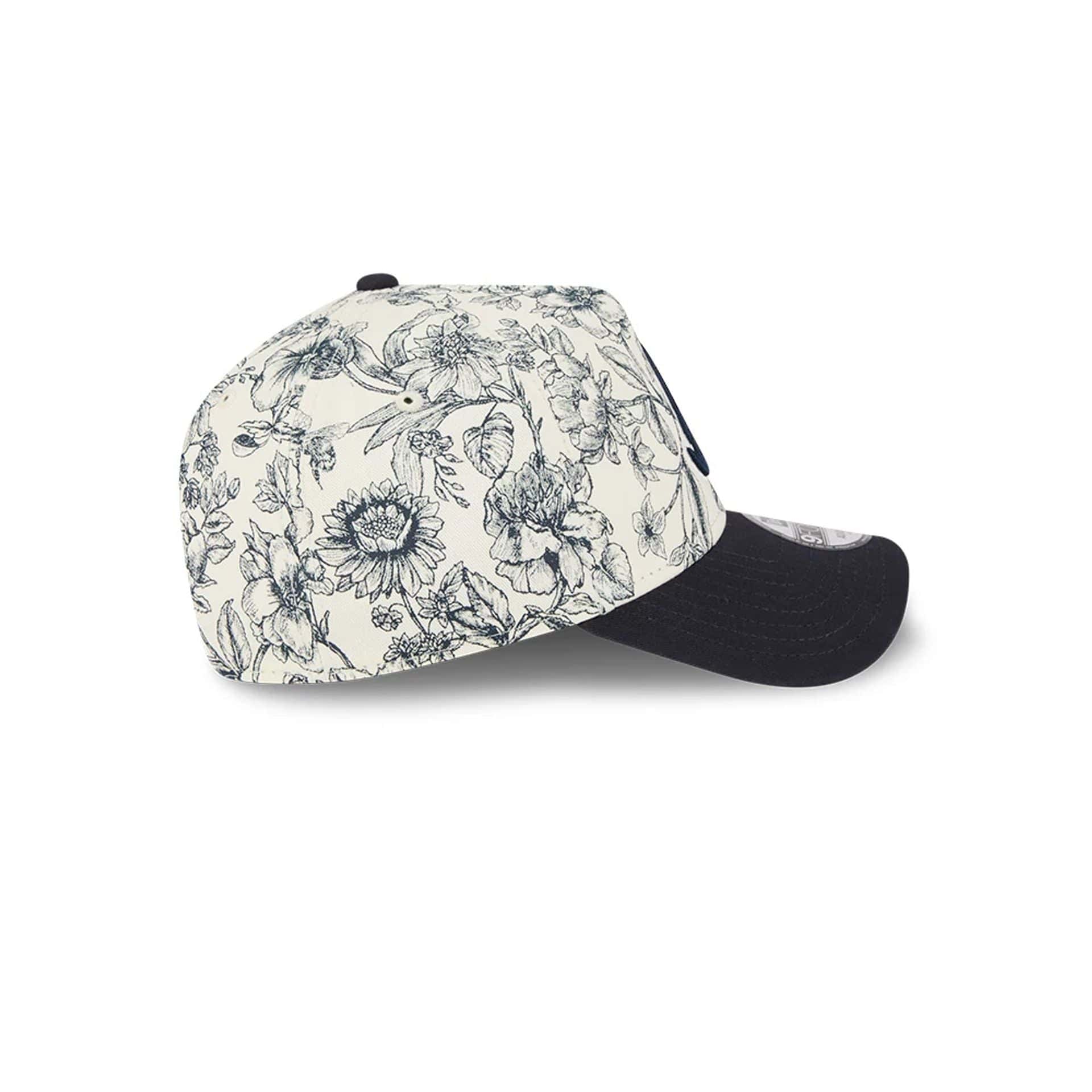 Atlanta Braves MLB Spring Floral Navy 9FORTY A-Frame Adjustable Cap