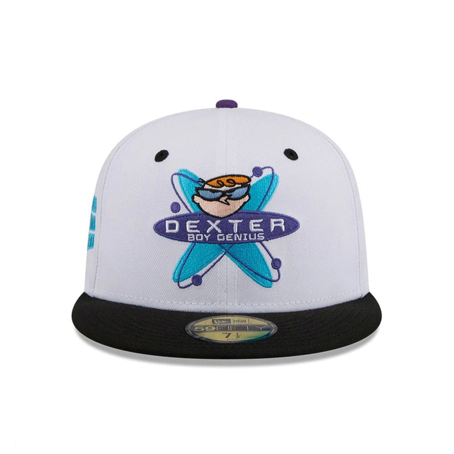 Dexter's Laboratory Genius At Work White 59FIFTY Fitted Cap