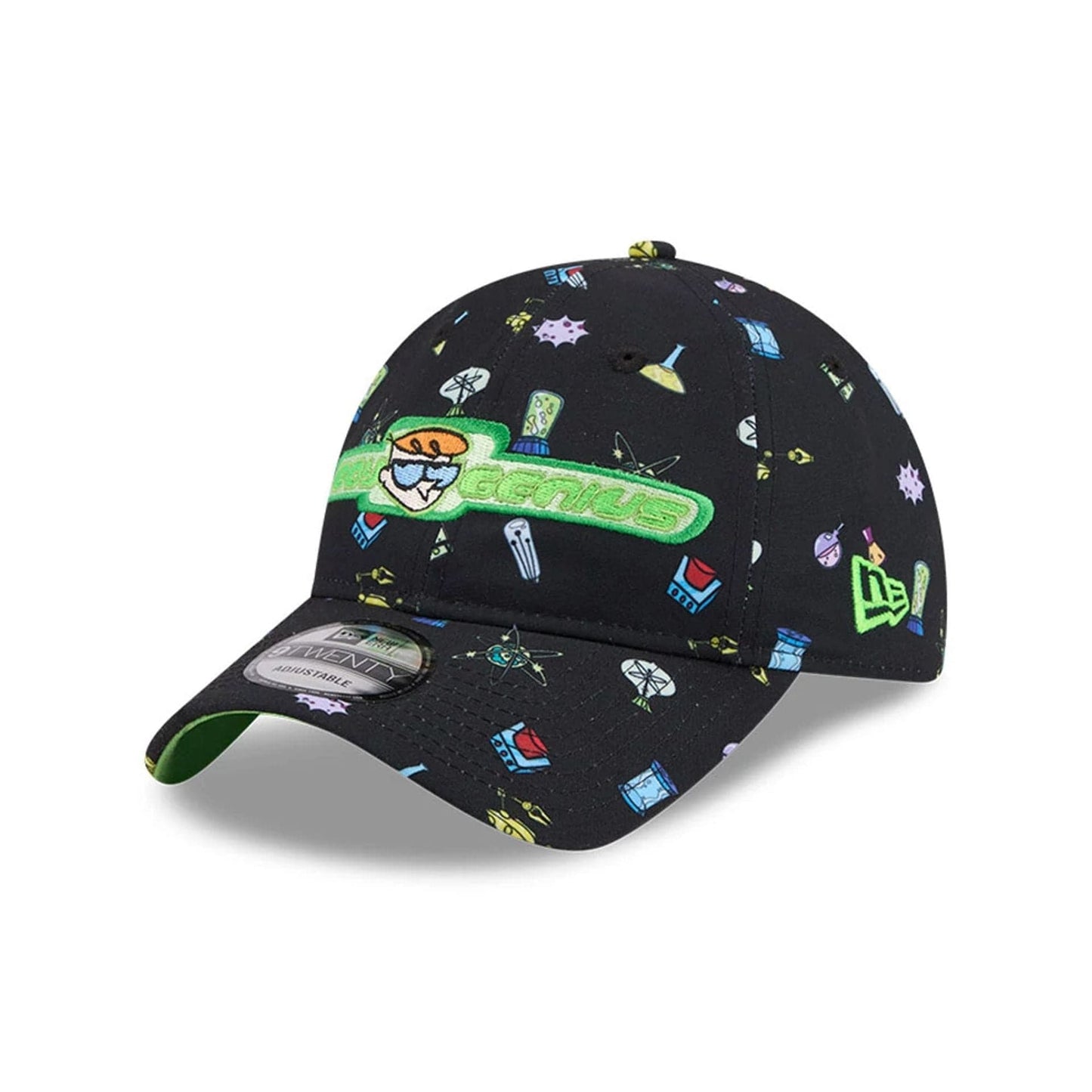 Dexter's Laboratory Boy Genius Black 9TWENTY Adjustable Cap