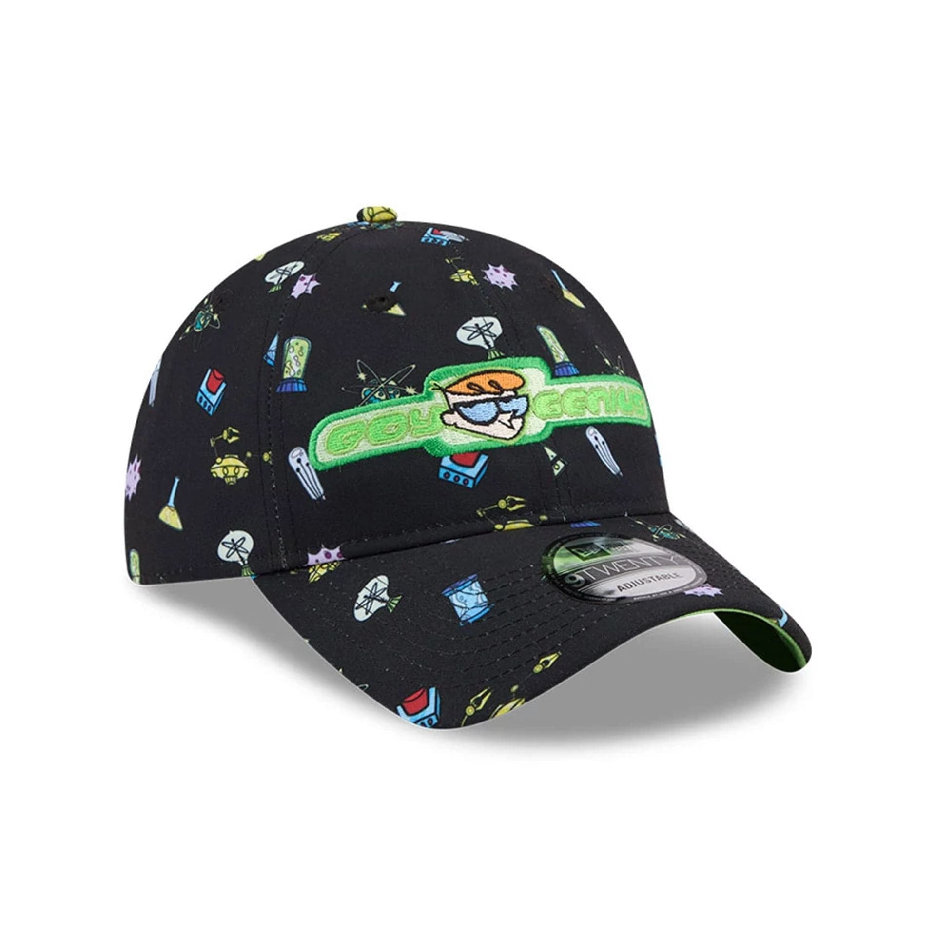 Dexter's Laboratory Boy Genius Black 9TWENTY Adjustable Cap