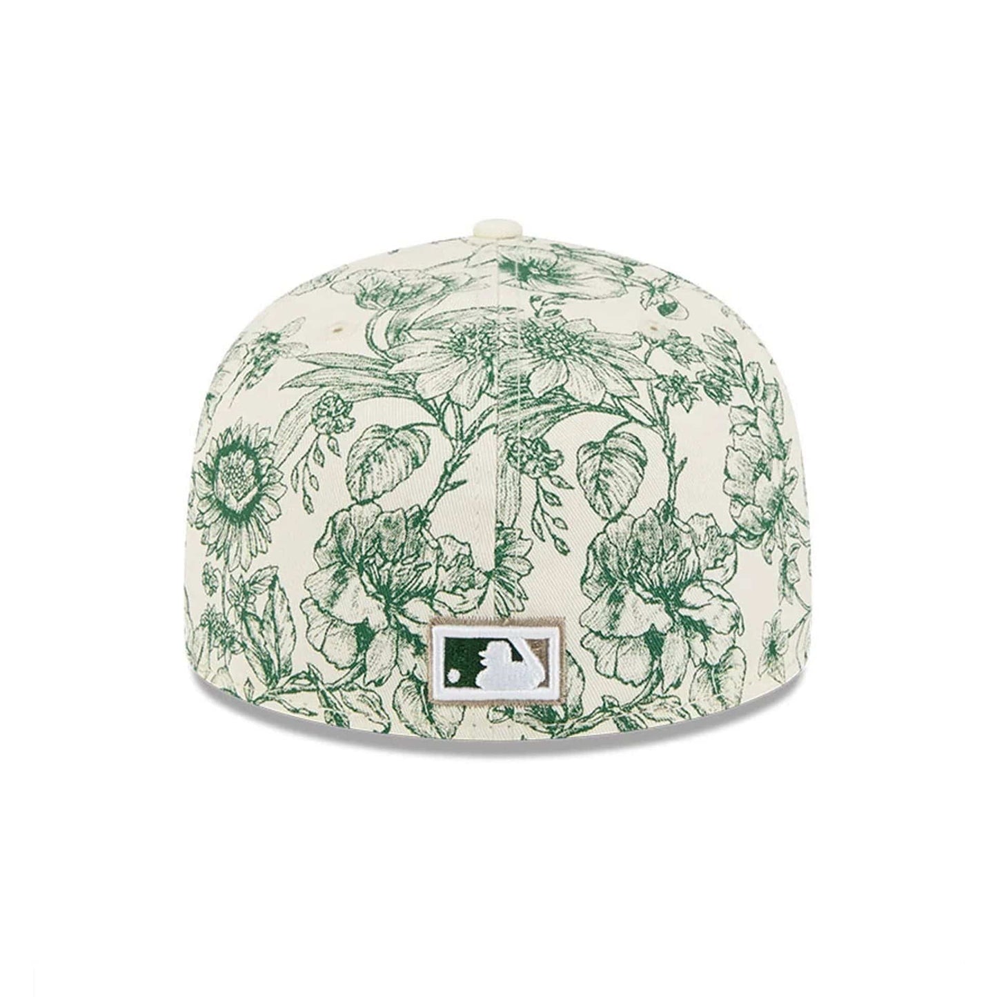New York Yankees MLB Spring Floral White 59FIFTY Fitted Cap
