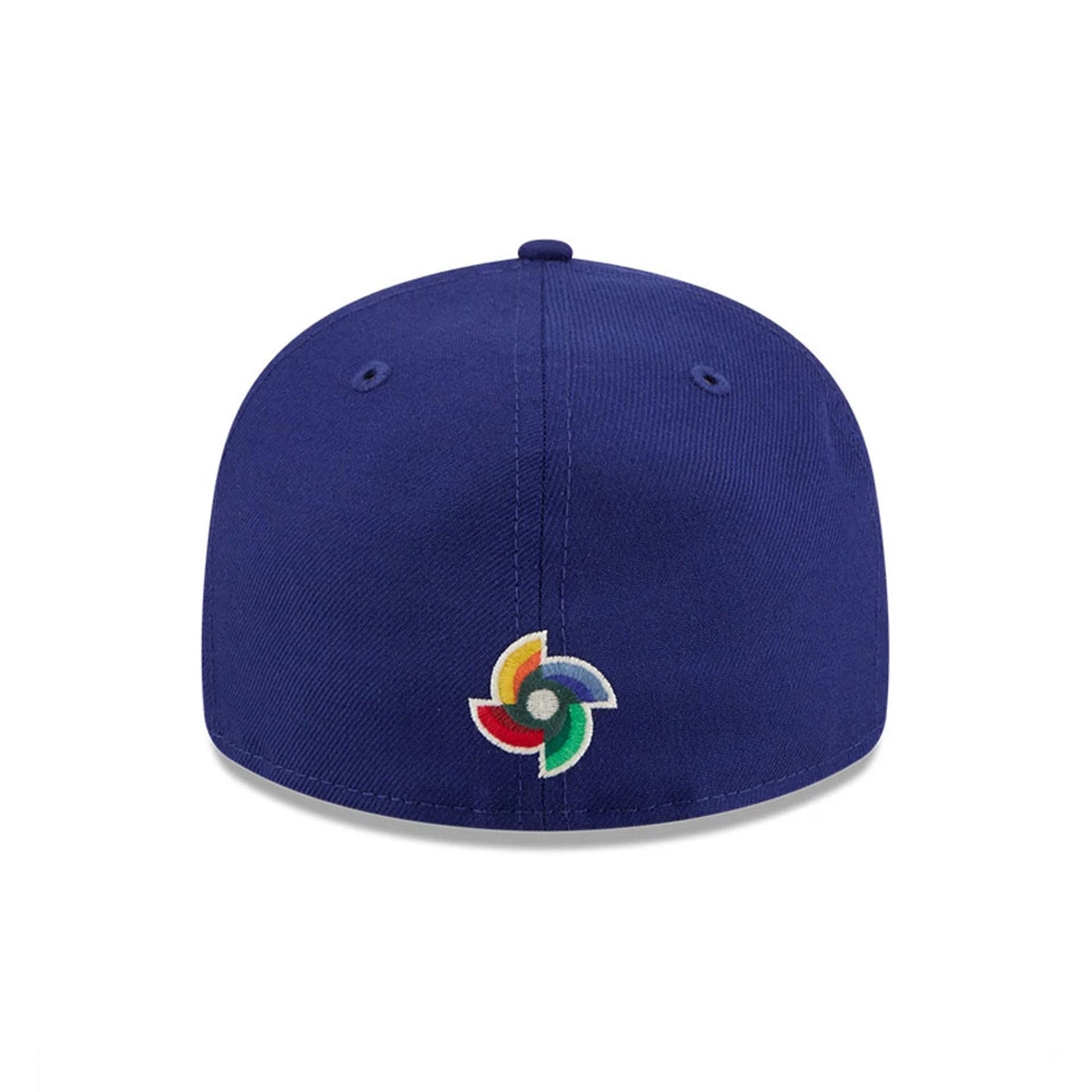 WBC Nicaragua Classical Script Blue Retro Crown 59FIFTY Fitted Cap