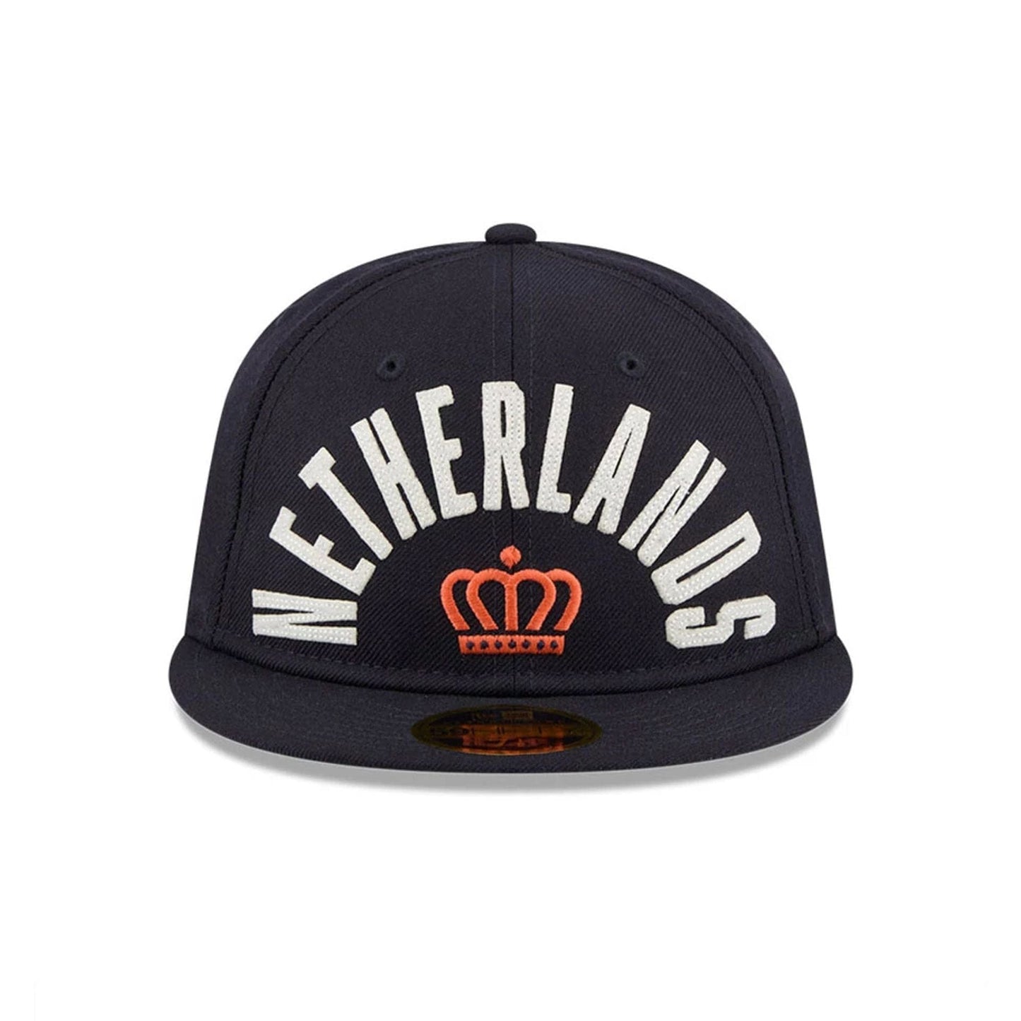 WBC Netherlands Classical Script Navy Retro Crown 59FIFTY Fitted Cap