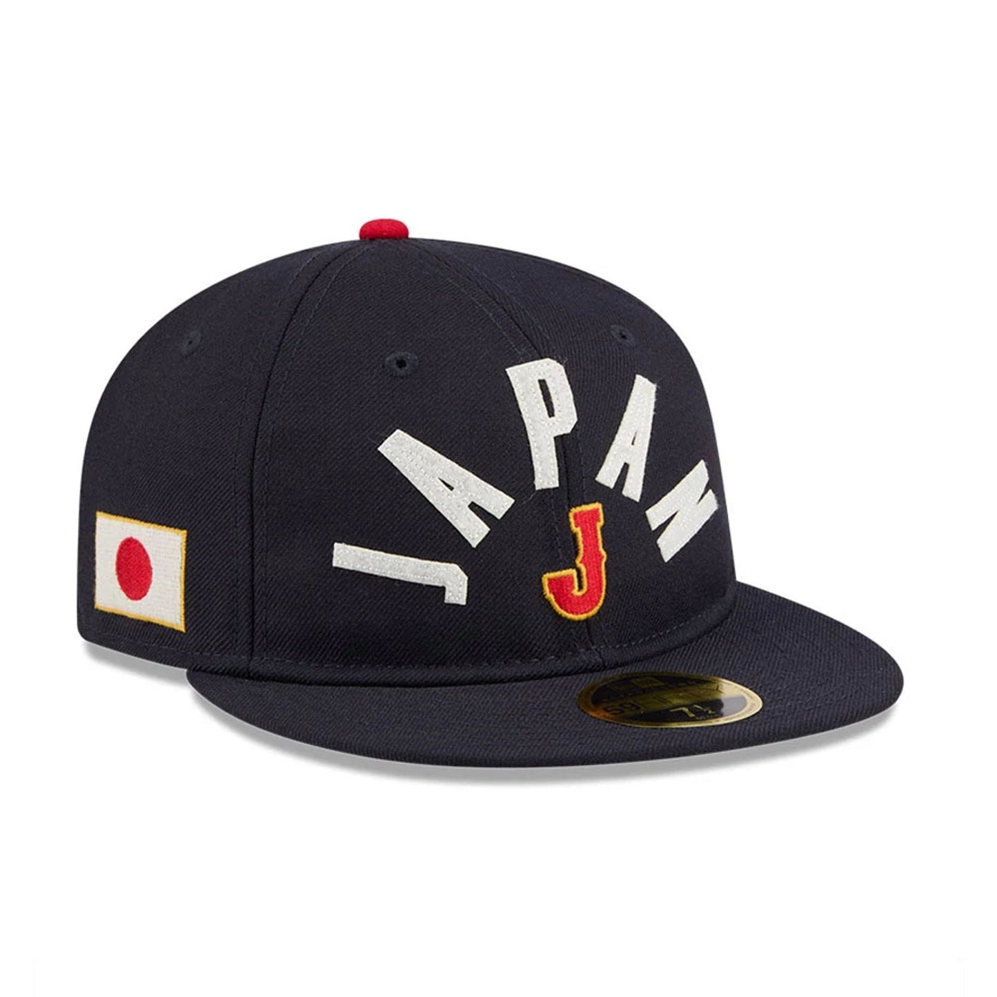 WBC Japan Classical Script Navy Retro Crown 59FIFTY Fitted Cap