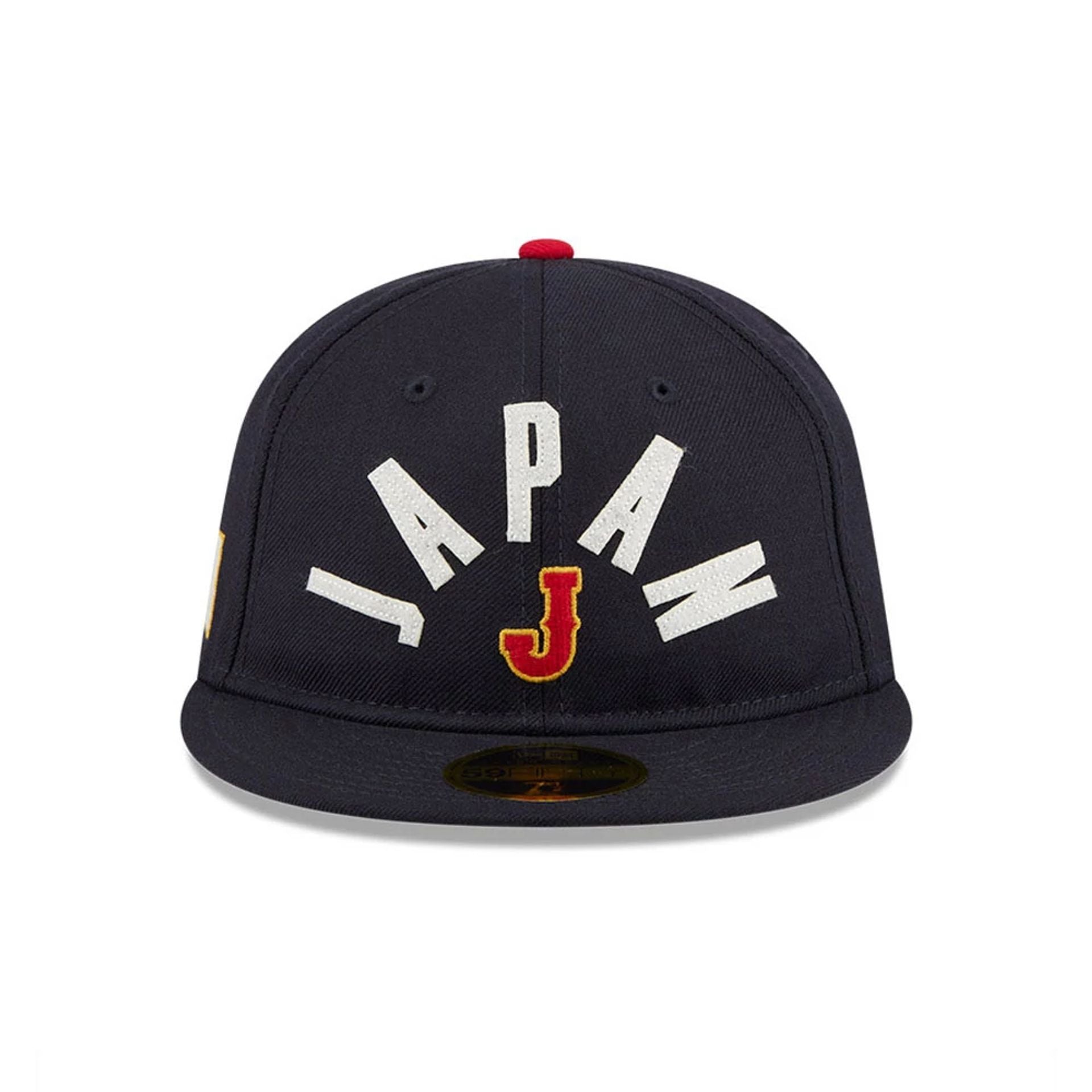 WBC Japan Classical Script Navy Retro Crown 59FIFTY Fitted Cap