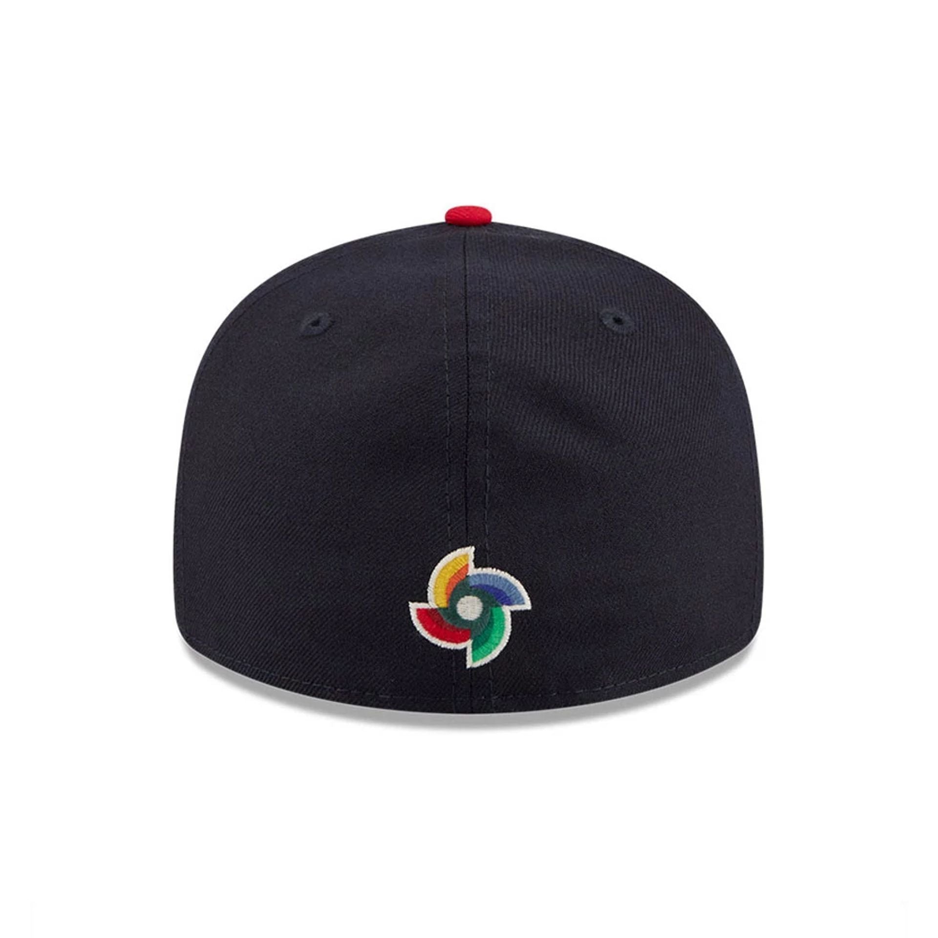 WBC Japan Classical Script Navy Retro Crown 59FIFTY Fitted Cap