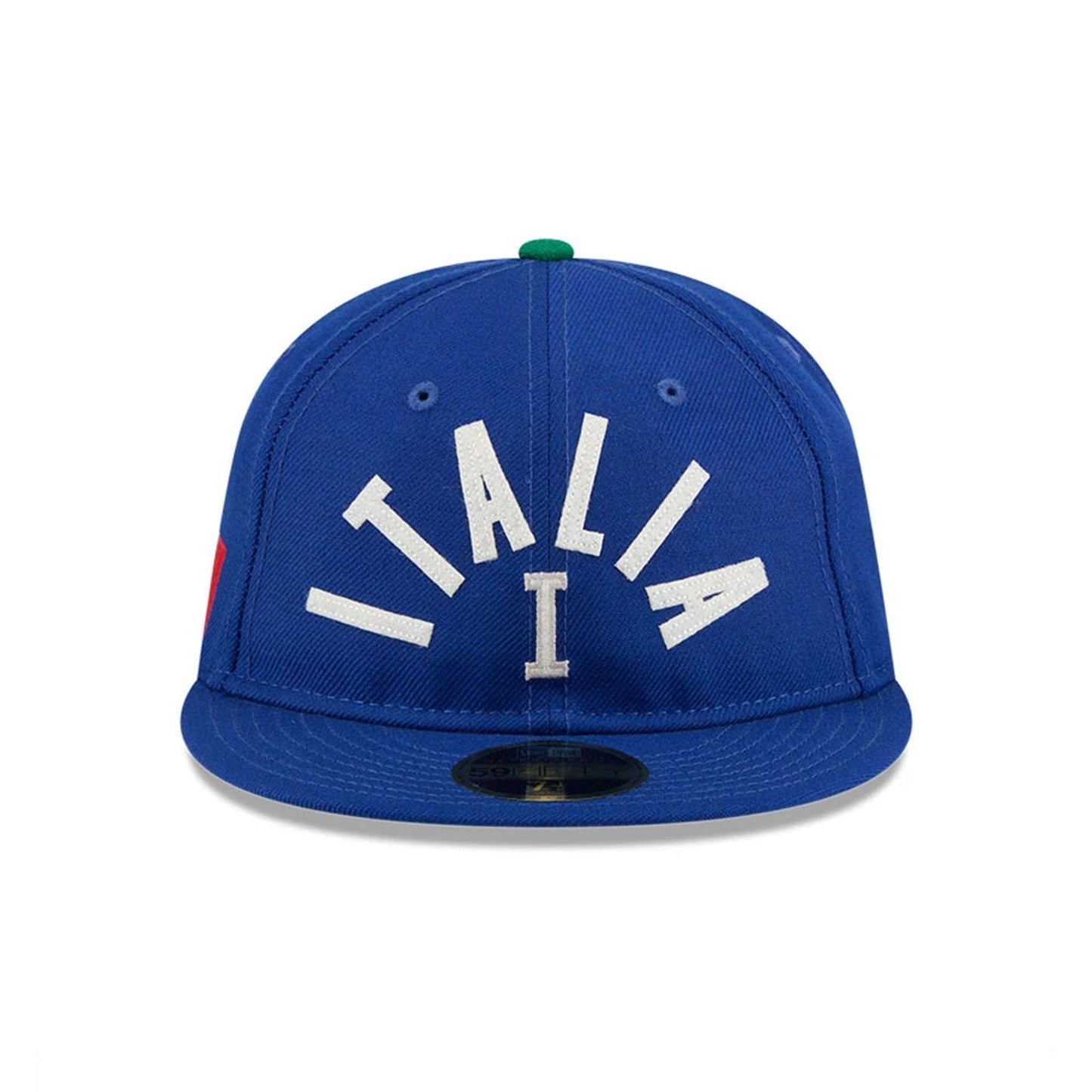 WBC Italy Classical Script Blue Retro Crown 59FIFTY Fitted Cap