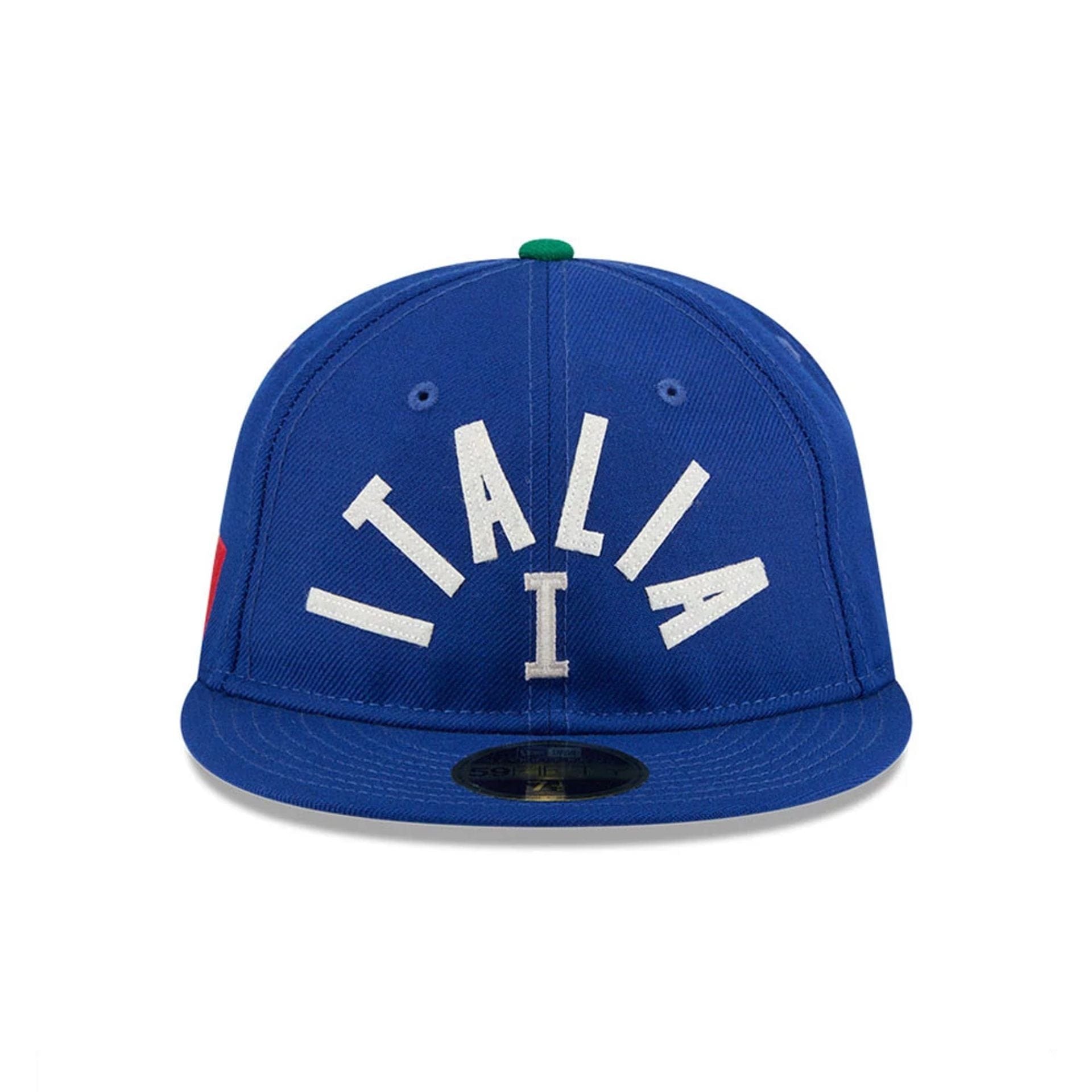 WBC Italy Classical Script Blue Retro Crown 59FIFTY Fitted Cap