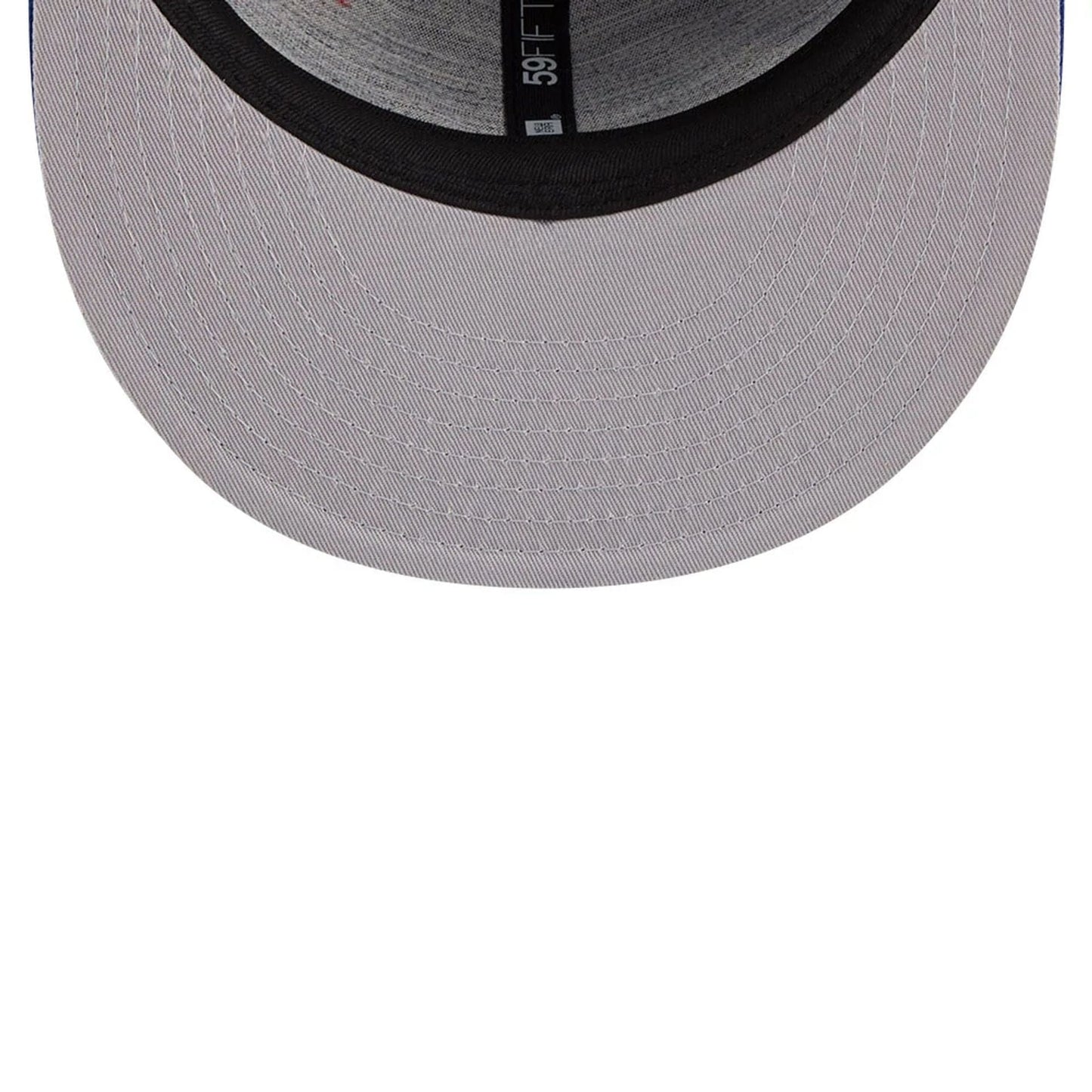 WBC Italy Classical Script Blue Retro Crown 59FIFTY Fitted Cap