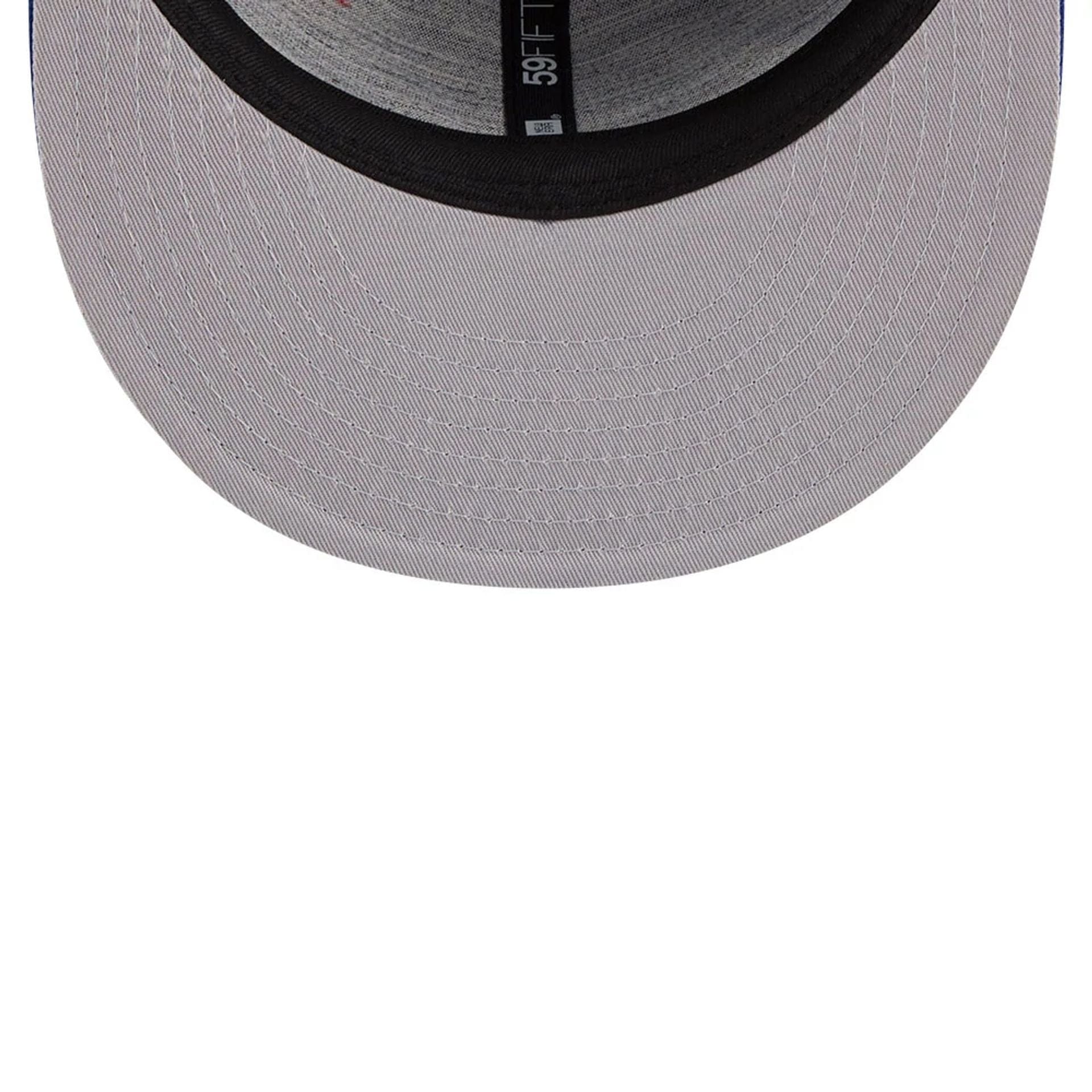 WBC Italy Classical Script Blue Retro Crown 59FIFTY Fitted Cap