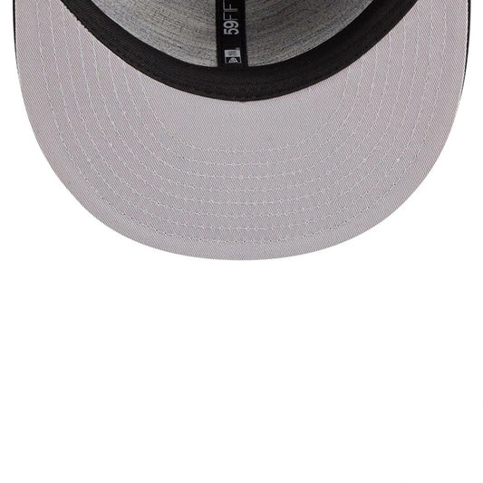 WBC Canada Classical Script Black Retro Crown 59FIFTY Fitted Cap