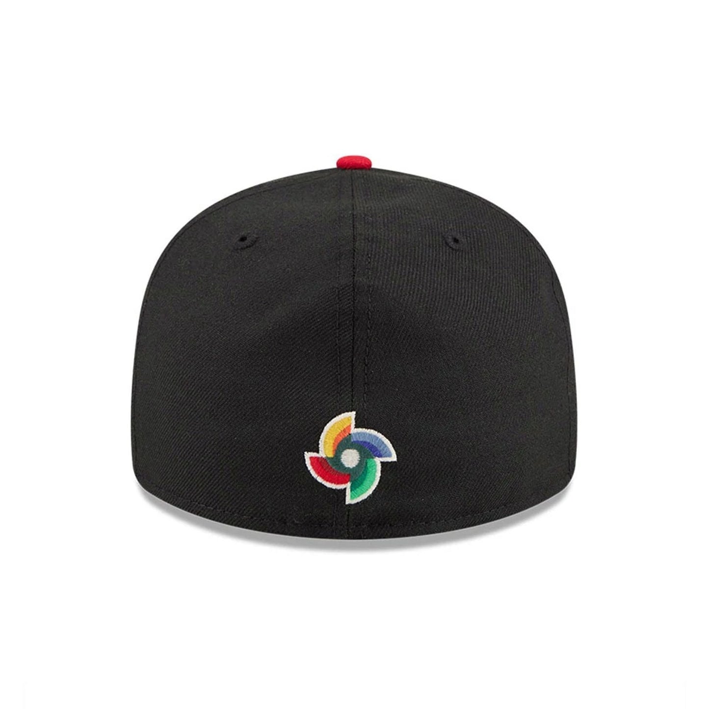 WBC Canada Classical Script Black Retro Crown 59FIFTY Fitted Cap
