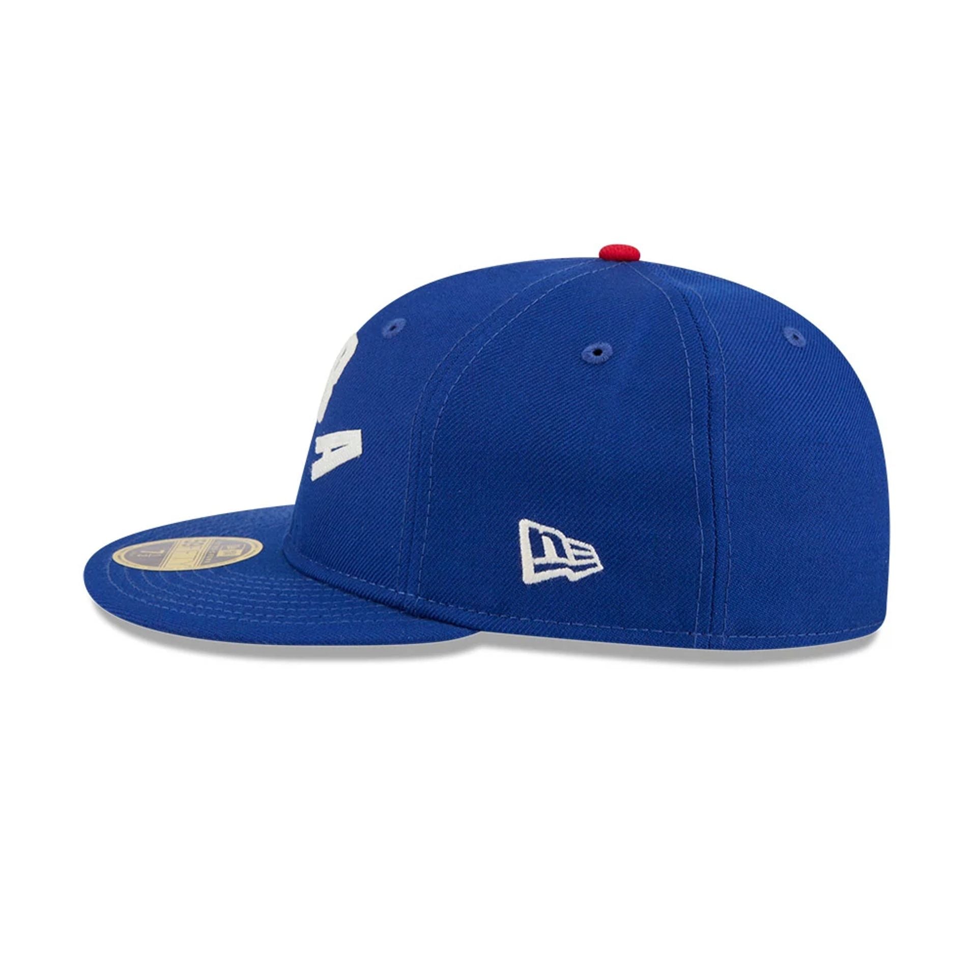 WBC Cuba Classical Script Blue Retro Crown 59FIFTY Fitted Cap