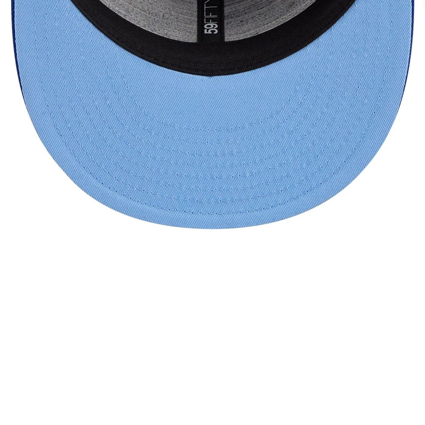 WBC Cuba Classical Script Blue Retro Crown 59FIFTY Fitted Cap