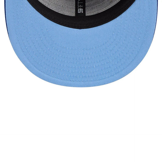 WBC Cuba Classical Script Blue Retro Crown 59FIFTY Fitted Cap