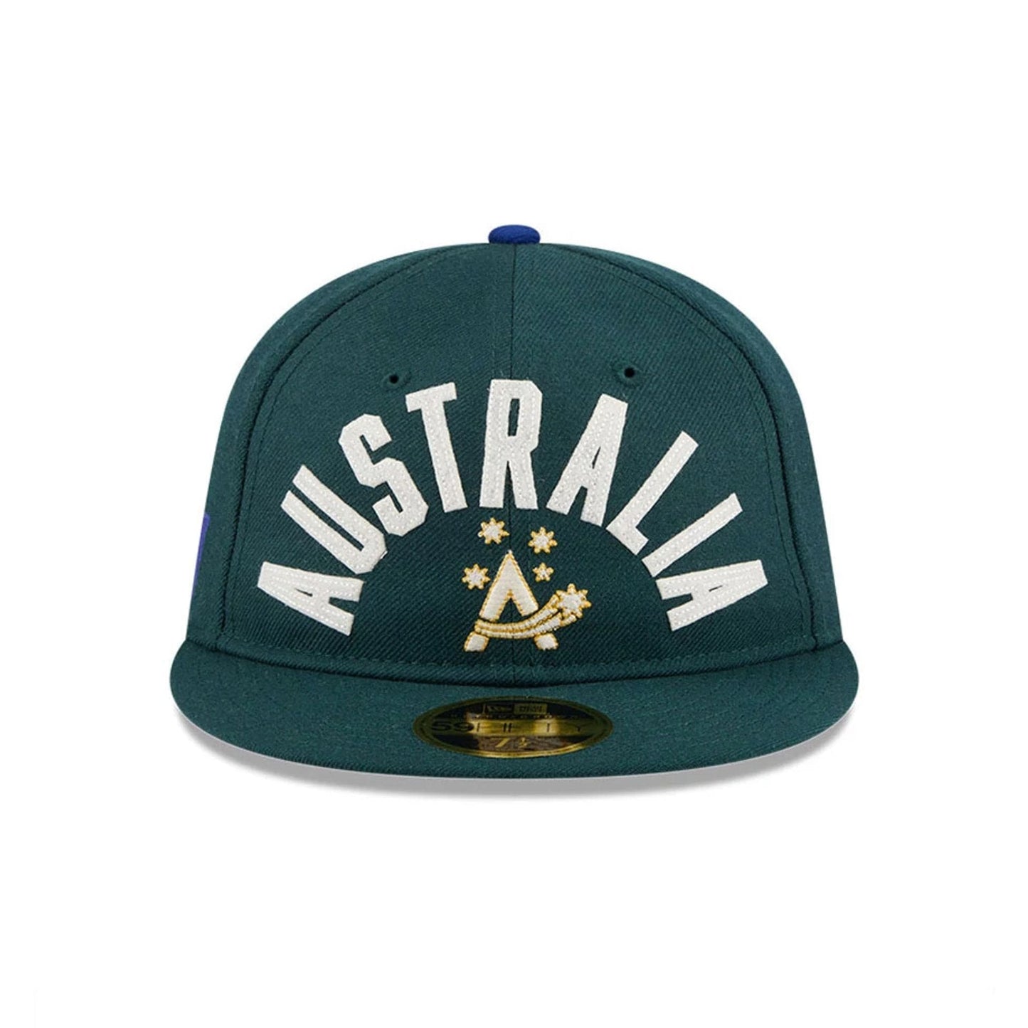 WBC Australia Dark Green Retro Crown 59FIFTY Fitted Cap
