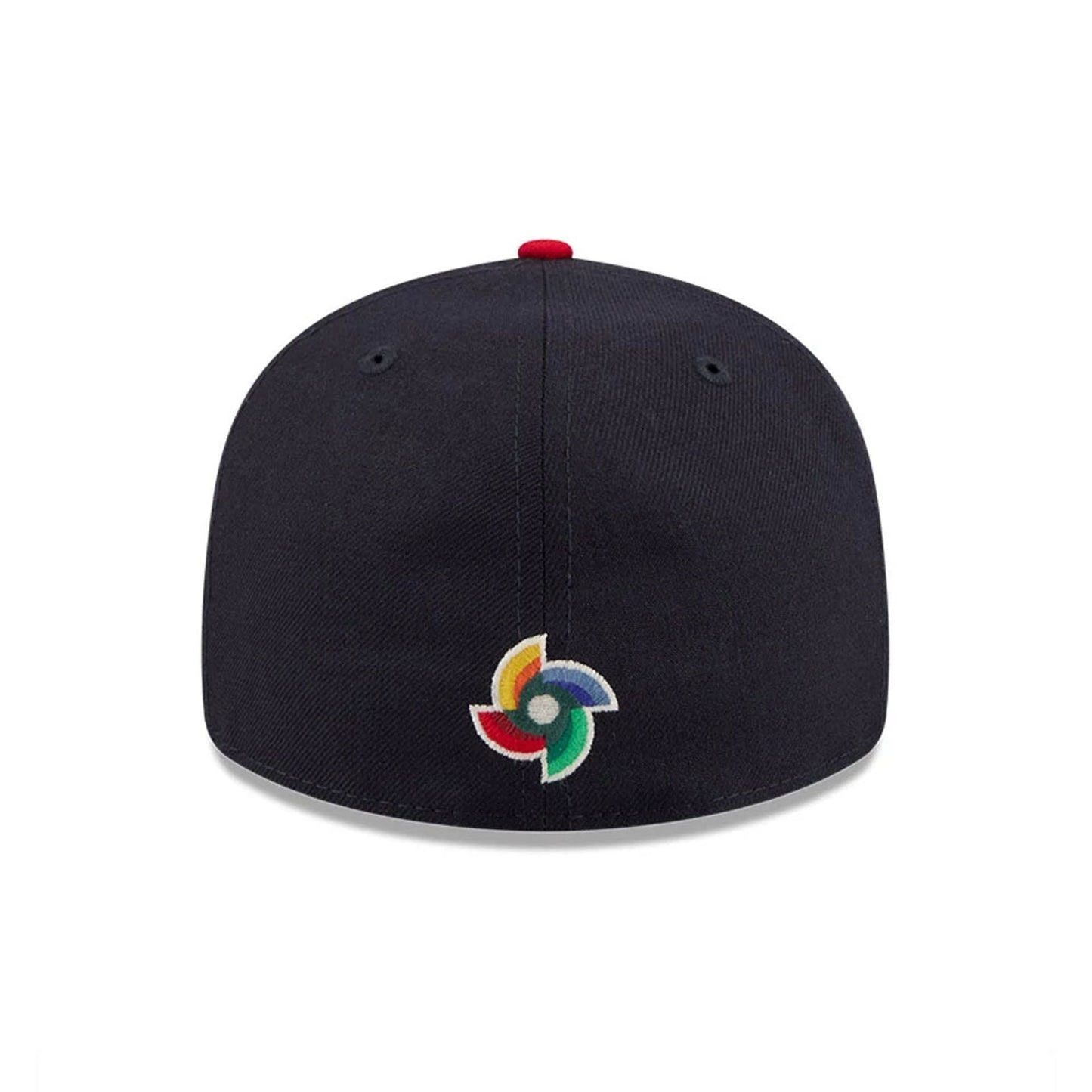 WBC Czech Republic Classical Script Navy Retro Crown 59FIFTY Fitted Cap