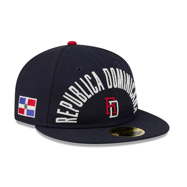 WBC Dominican Republic Navy Retro Crown 59FIFTY Fitted Cap
