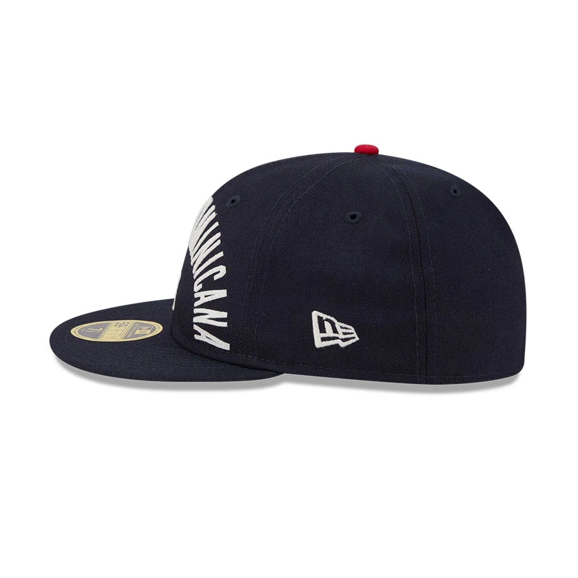 WBC Dominican Republic Navy Retro Crown 59FIFTY Fitted Cap