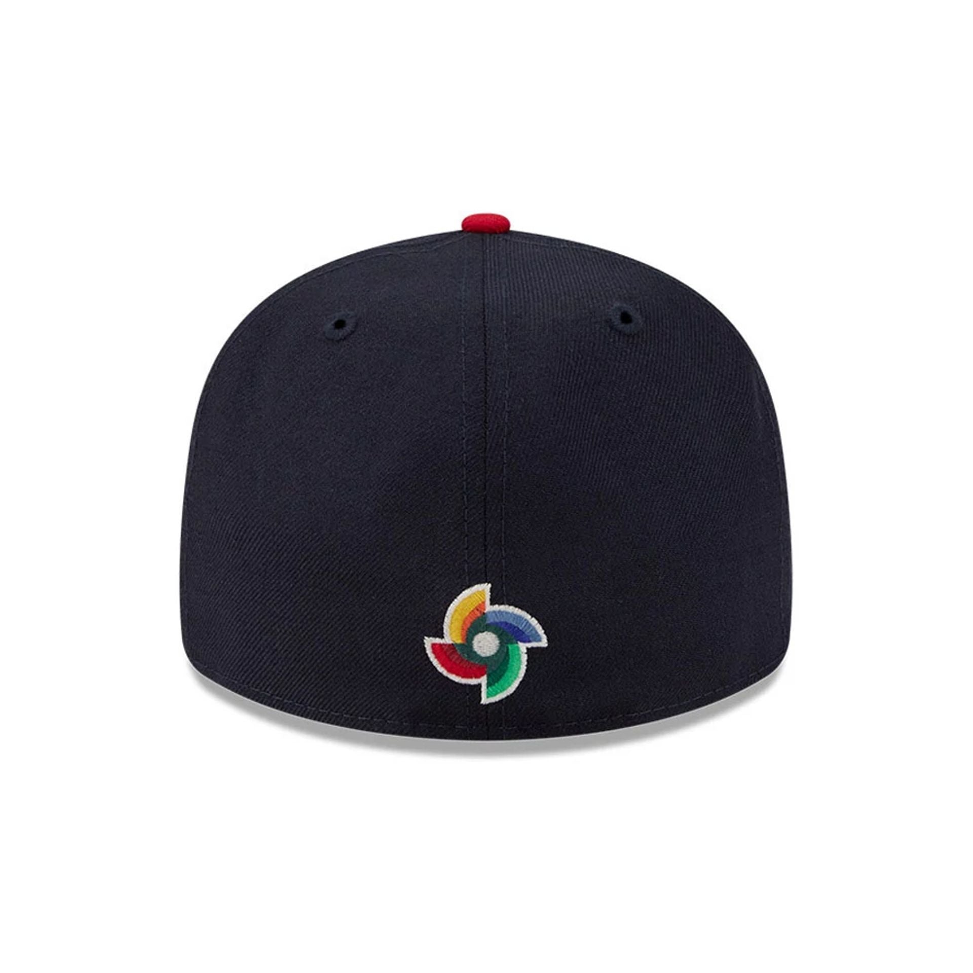 WBC Dominican Republic Navy Retro Crown 59FIFTY Fitted Cap