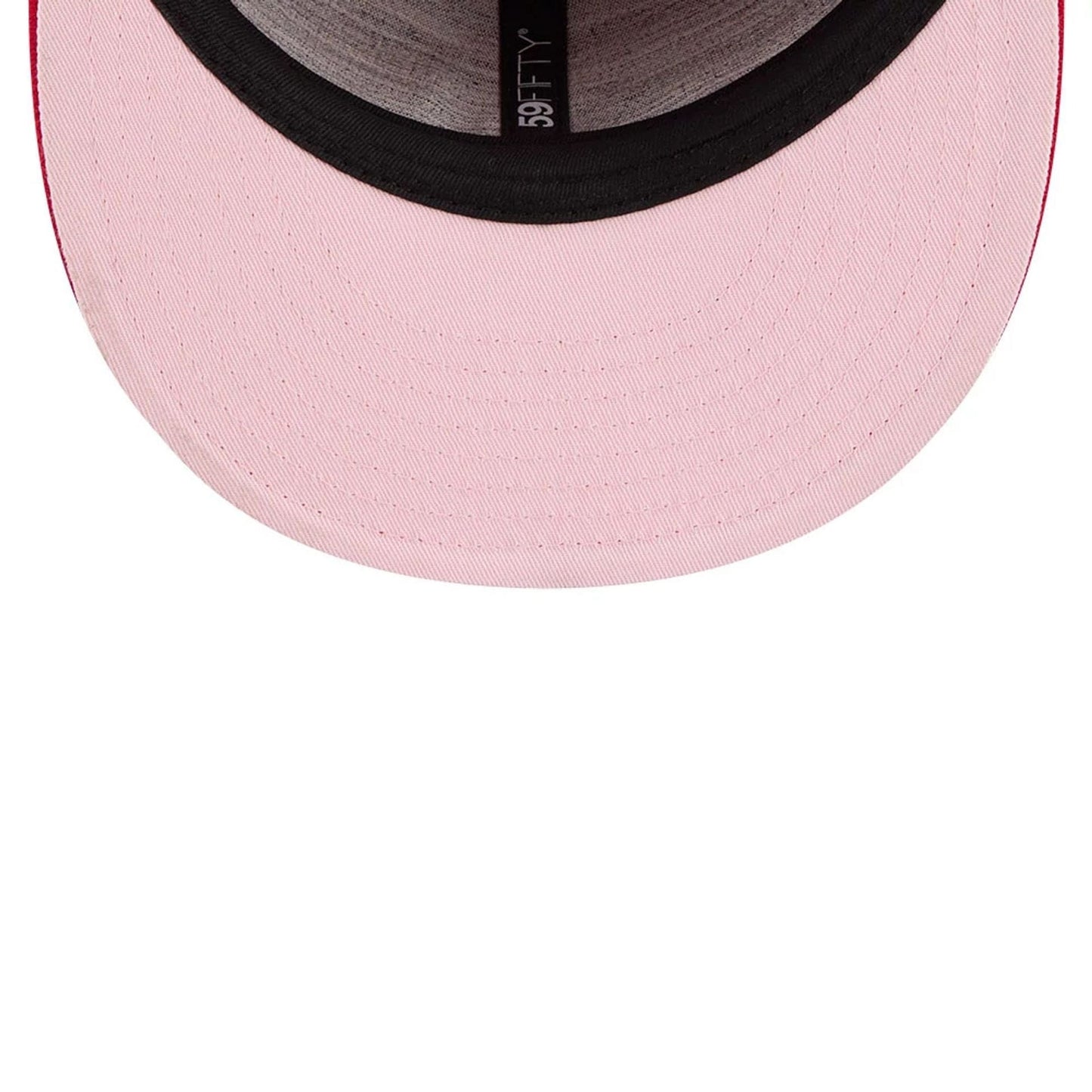 WBC Taipei Classical Script Red Retro Crown 59FIFTY Fitted Cap