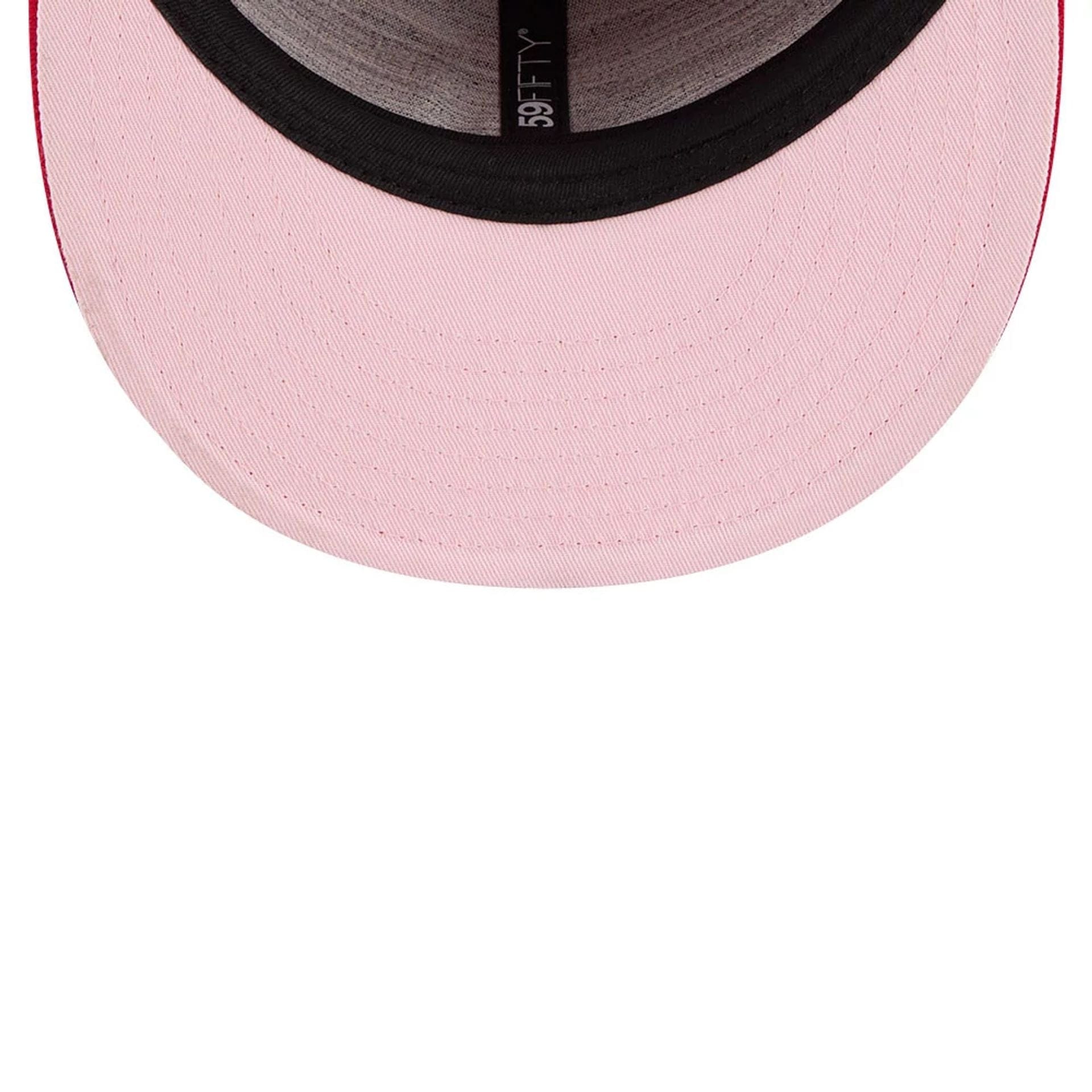 WBC Taipei Classical Script Red Retro Crown 59FIFTY Fitted Cap