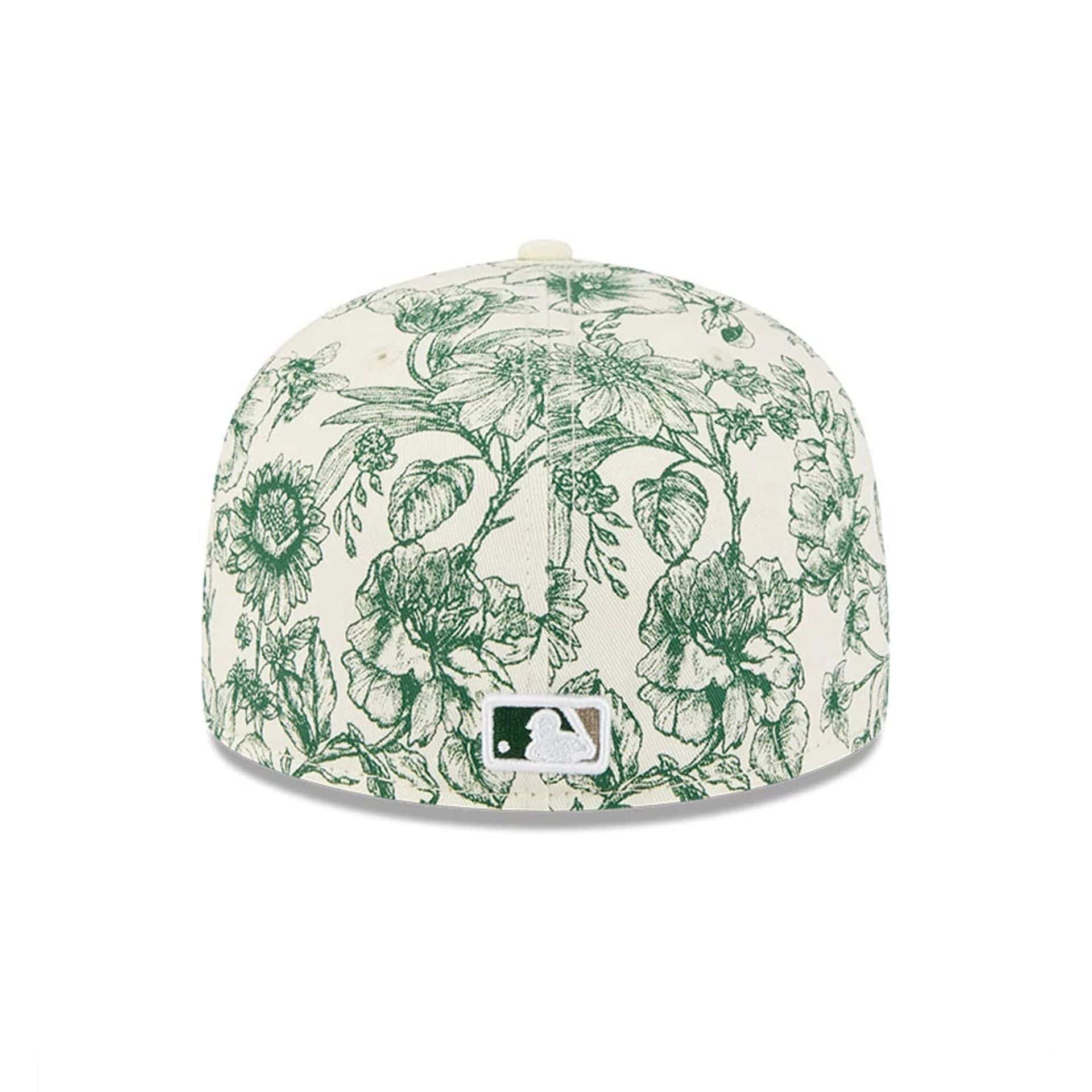 New York Mets MLB Spring Floral White 59FIFTY Fitted Cap