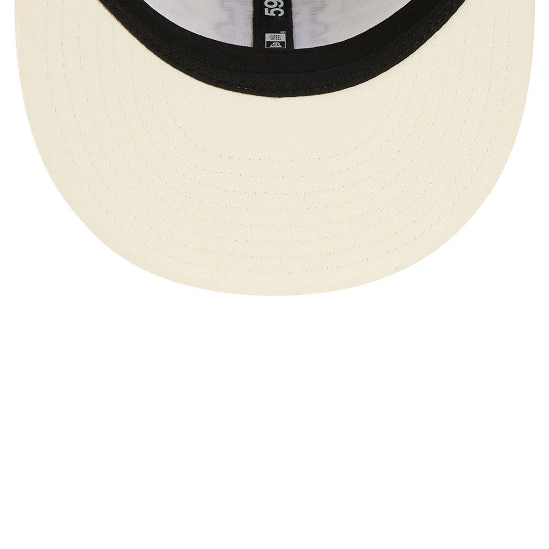 New York Mets MLB Spring Floral White 59FIFTY Fitted Cap