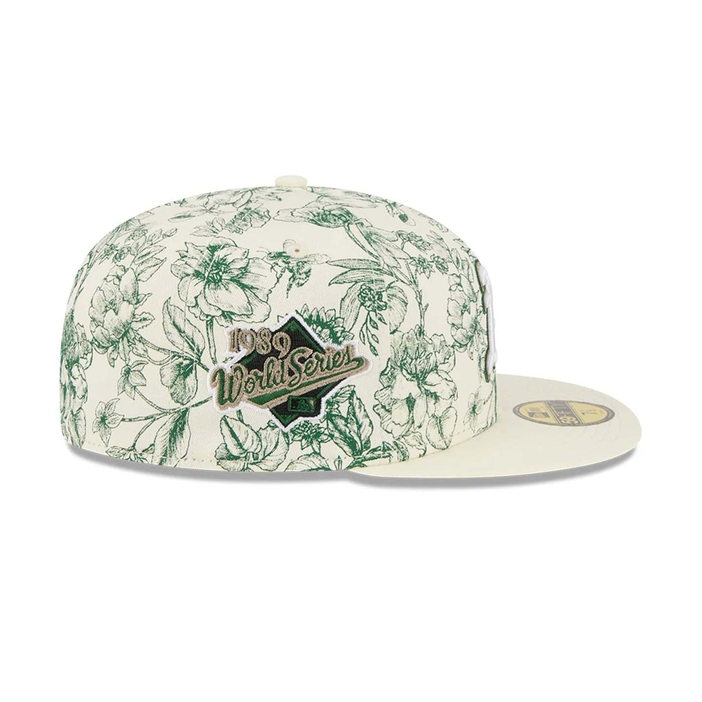 Athletics MLB Spring Floral White 59FIFTY Fitted Cap