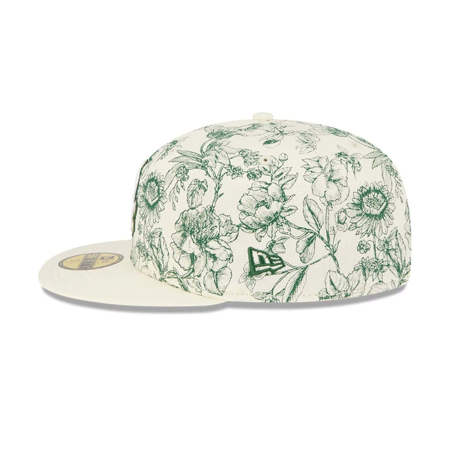 Chicago White Sox MLB Spring Floral White 59FIFTY Fitted Cap