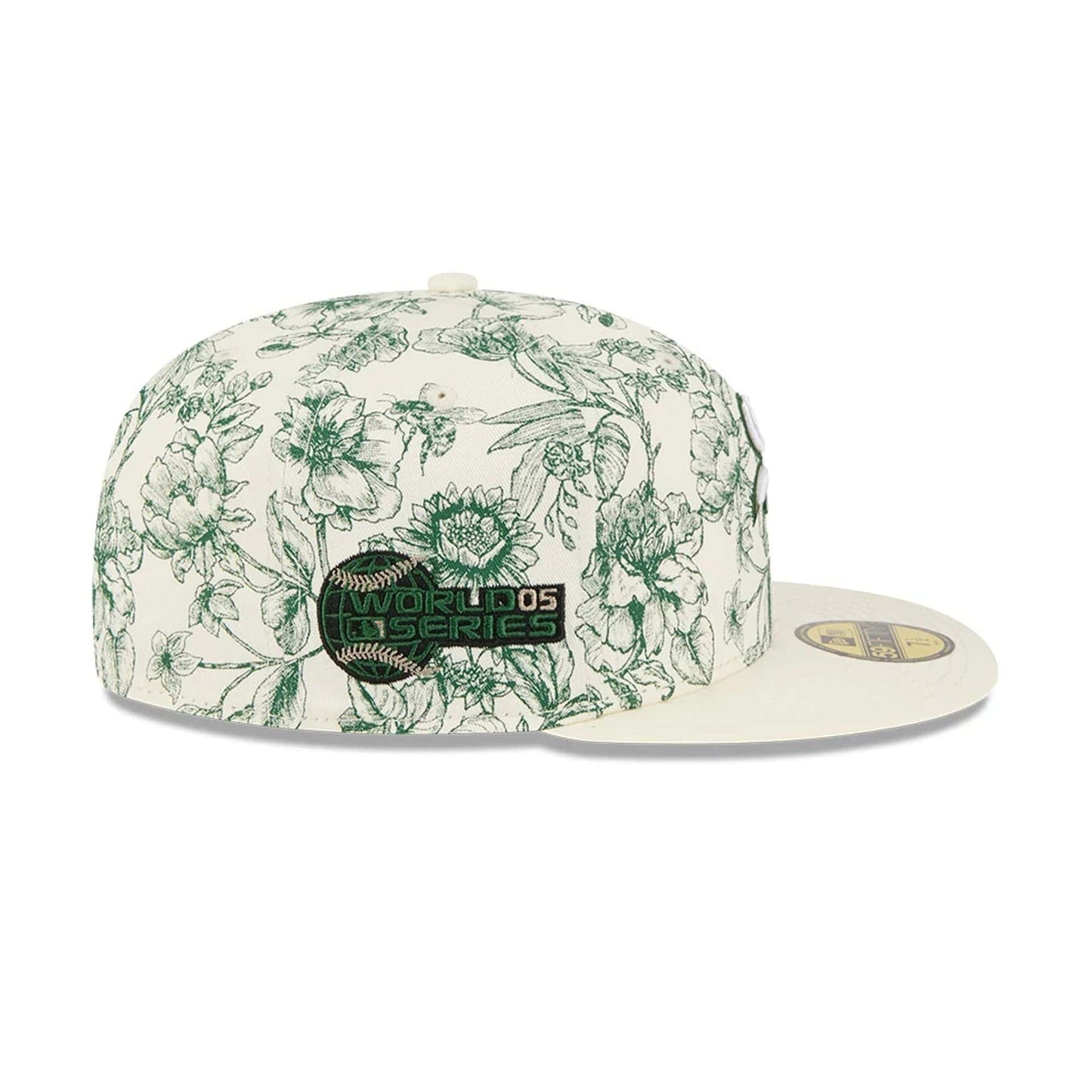 Chicago White Sox MLB Spring Floral White 59FIFTY Fitted Cap