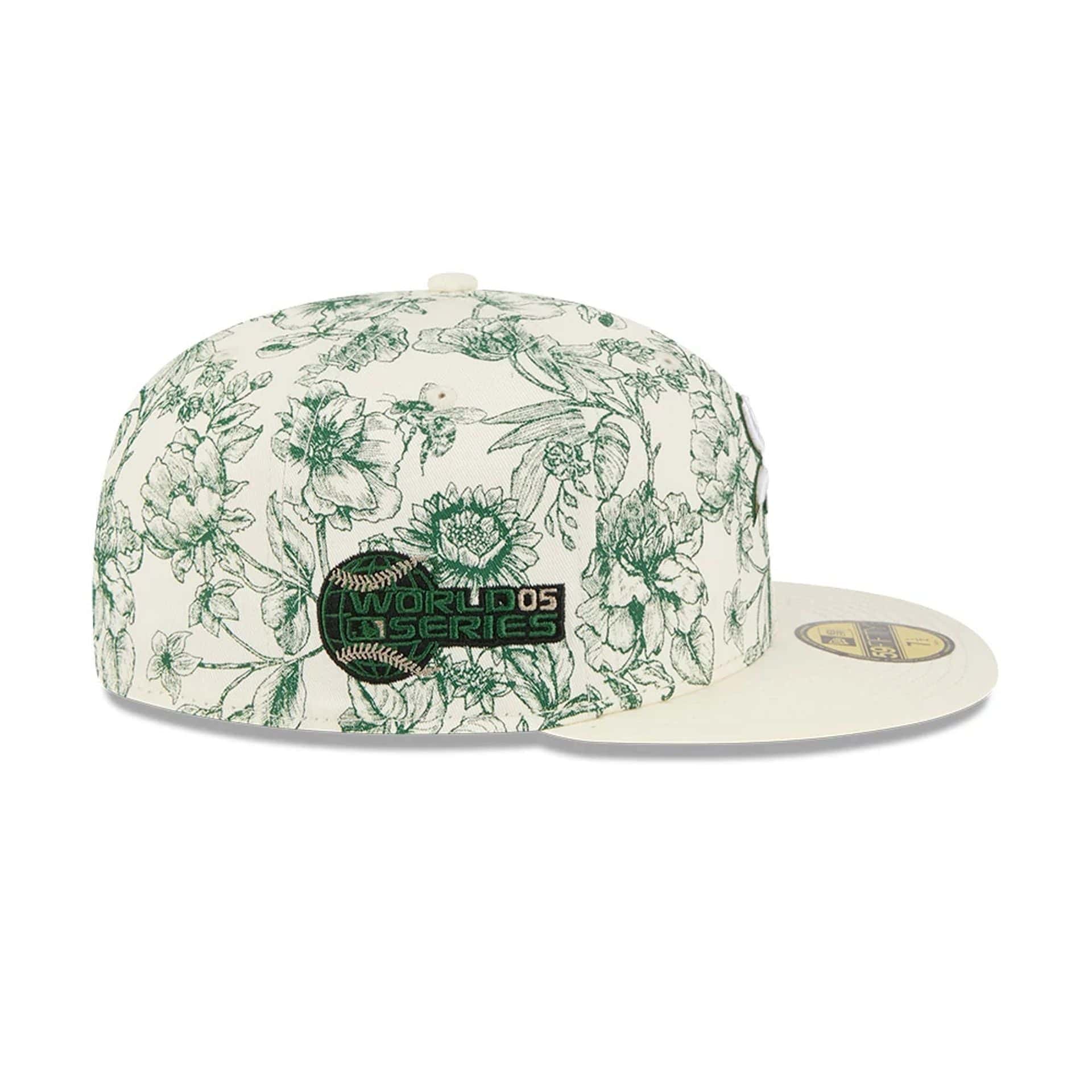Chicago White Sox MLB Spring Floral White 59FIFTY Fitted Cap