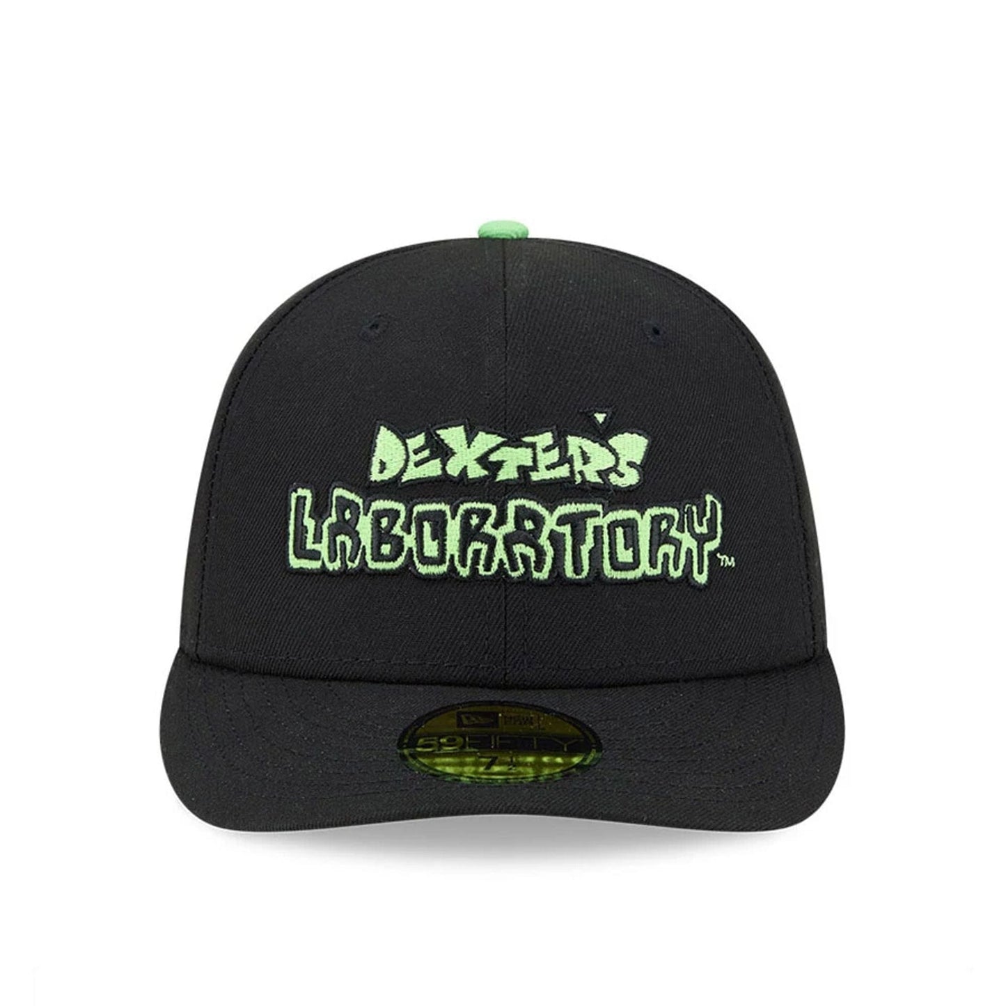 Warner Bros Logo Dexter's Laboratory Black 59FIFTY Fitted Cap