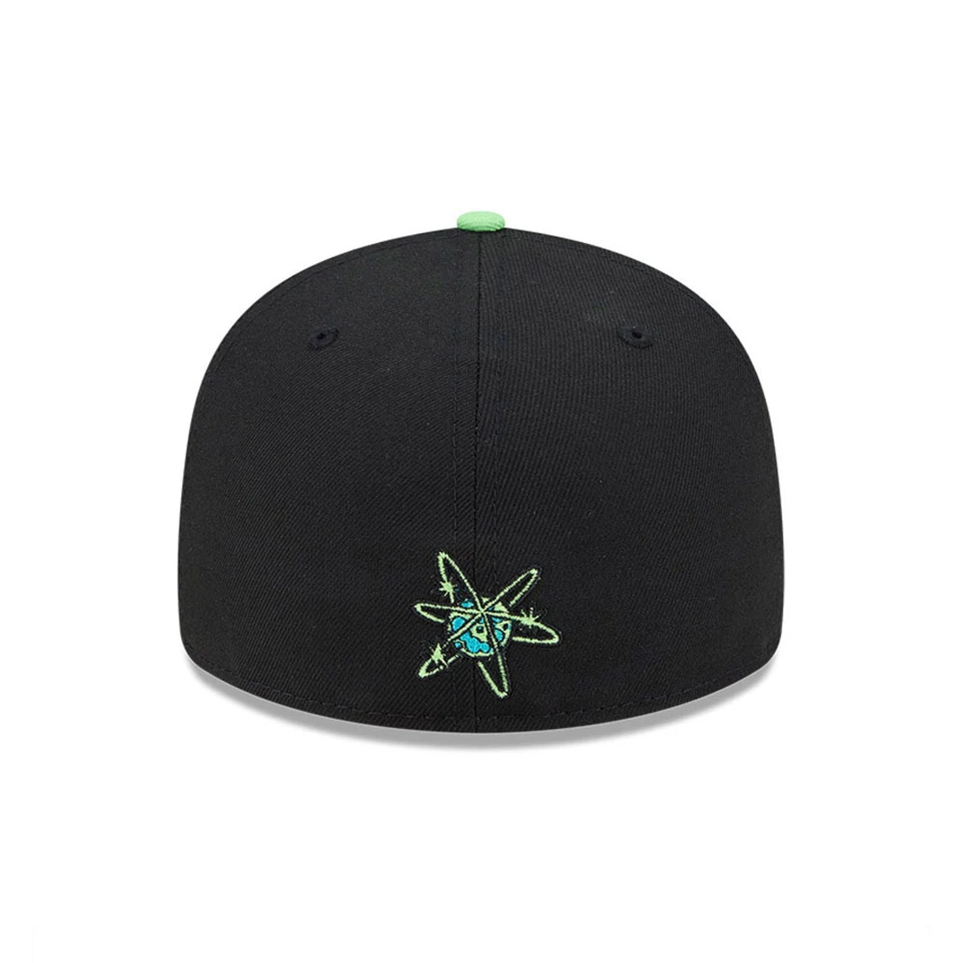 Warner Bros Logo Dexter's Laboratory Black 59FIFTY Fitted Cap