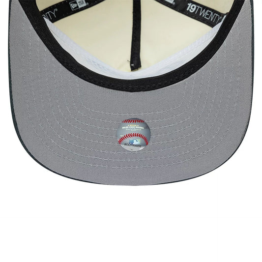 LA Dodgers MLB Metallic Logo Cream 19TWENTY Adjustable Cap