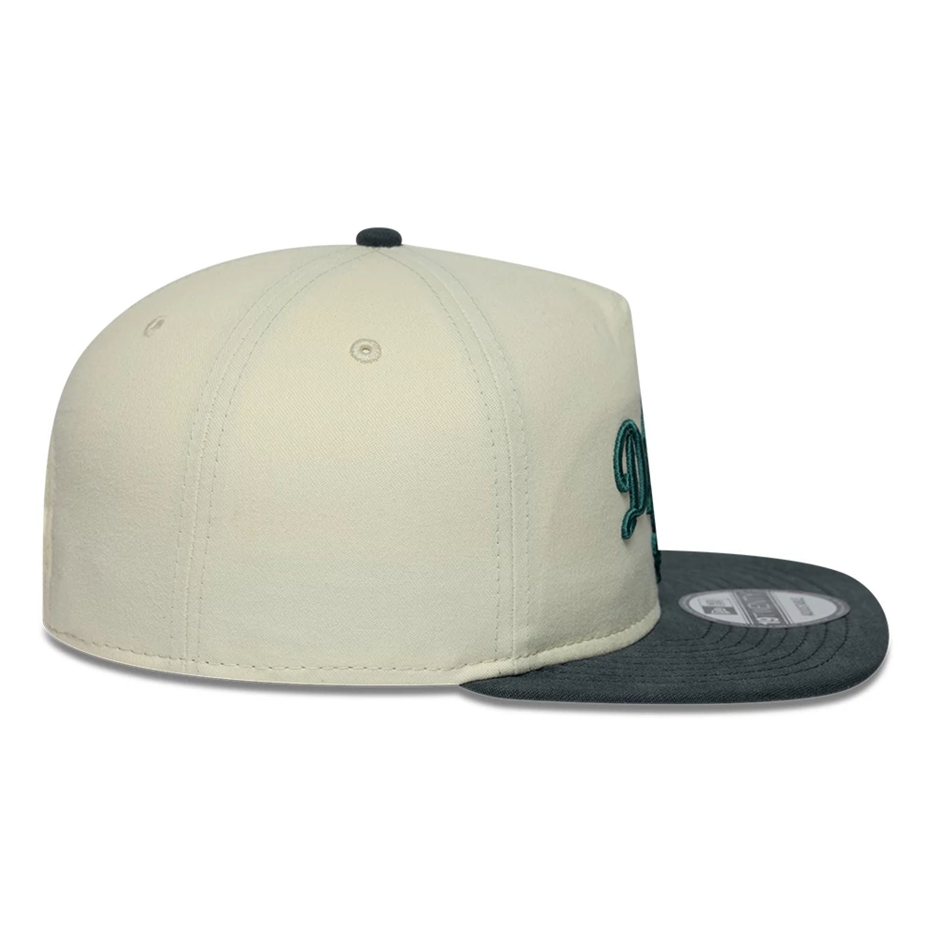 LA Dodgers MLB Metallic Logo Cream 19TWENTY Adjustable Cap