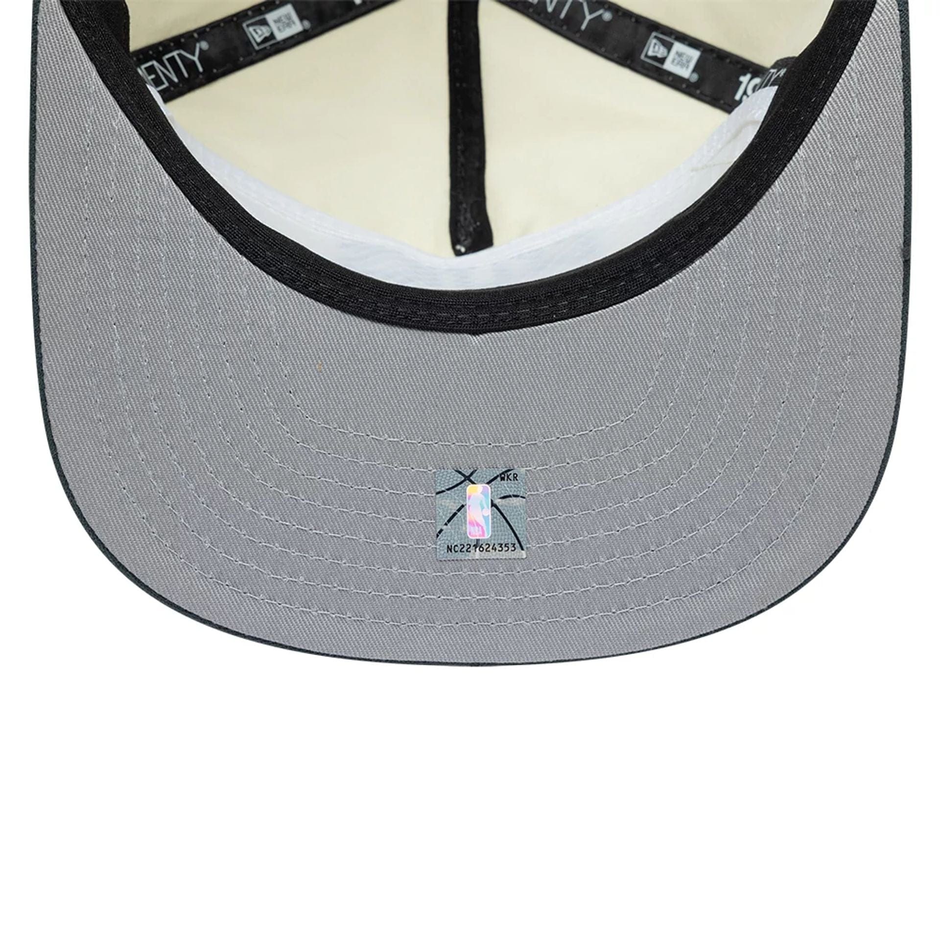 Boston Celtics NBA Metallic Logo Cream 19TWENTY Adjustable Cap