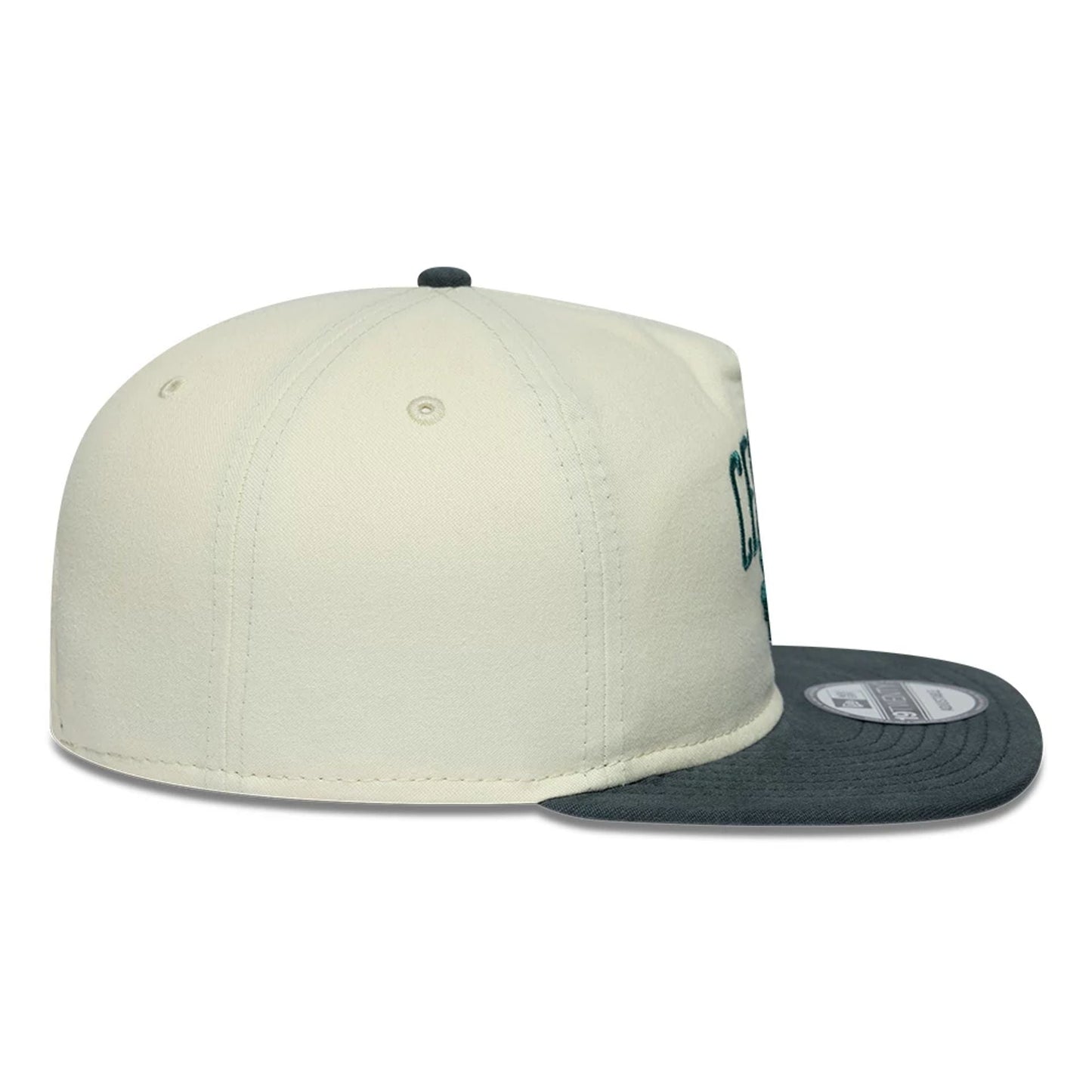 Boston Celtics NBA Metallic Logo Cream 19TWENTY Adjustable Cap