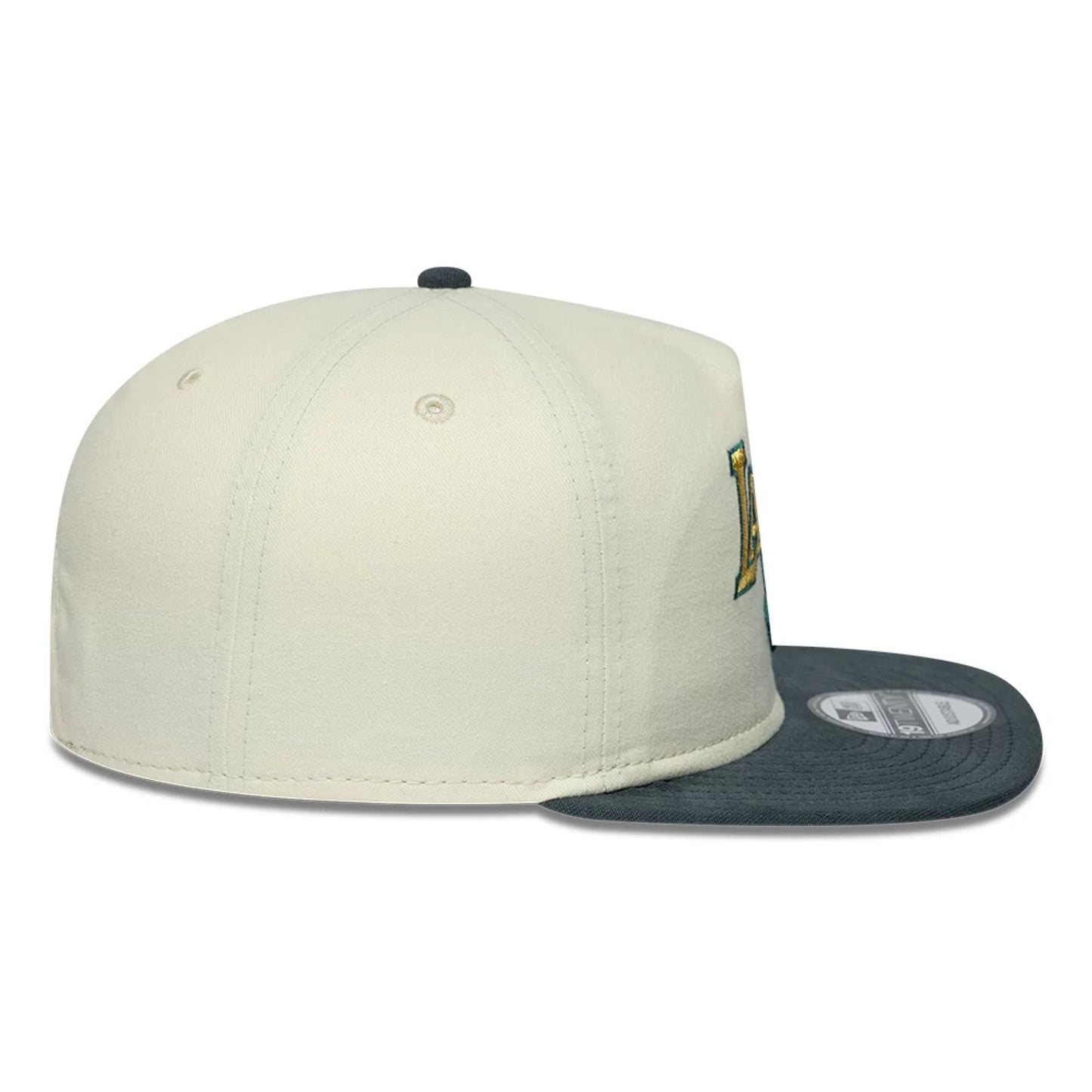 LA Lakers NBA Metallic Logo Cream 19TWENTY Adjustable Cap