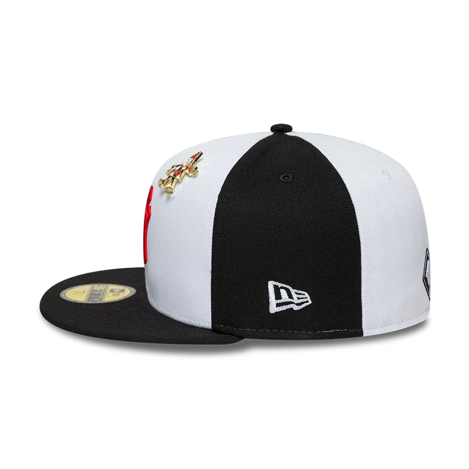 New York Yankees MLB Pinwheel Black 59FIFTY Fitted Cap