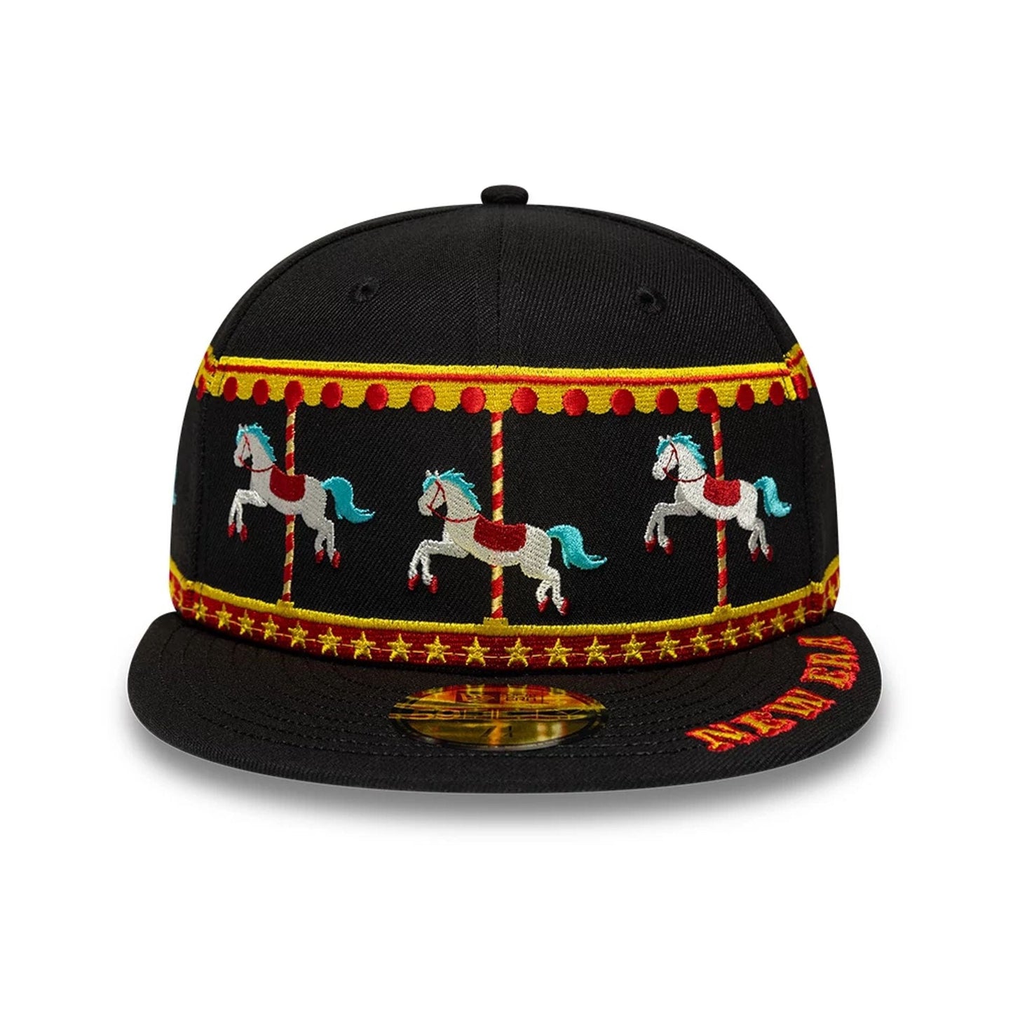 New Era Carousel Black 59FIFTY Fitted Cap