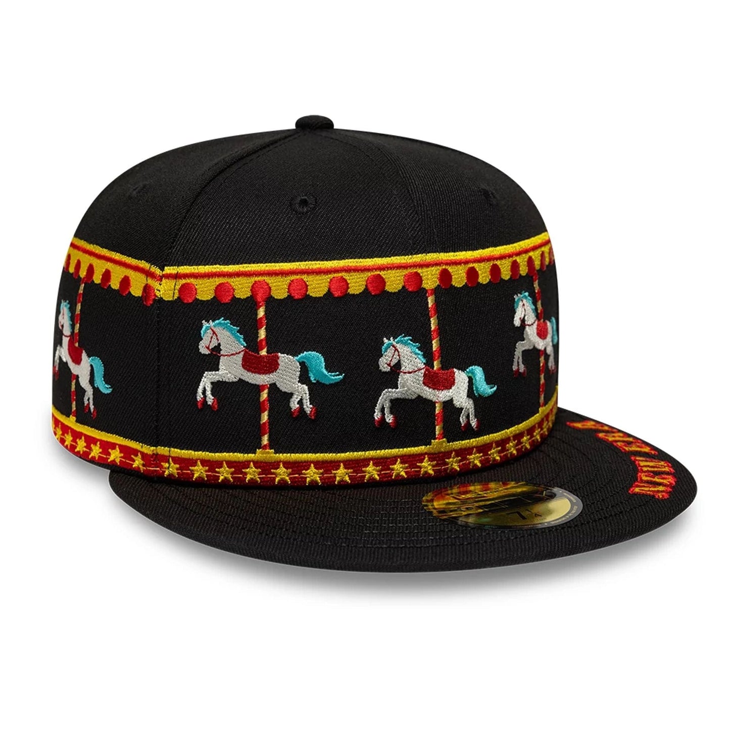 New Era Carousel Black 59FIFTY Fitted Cap