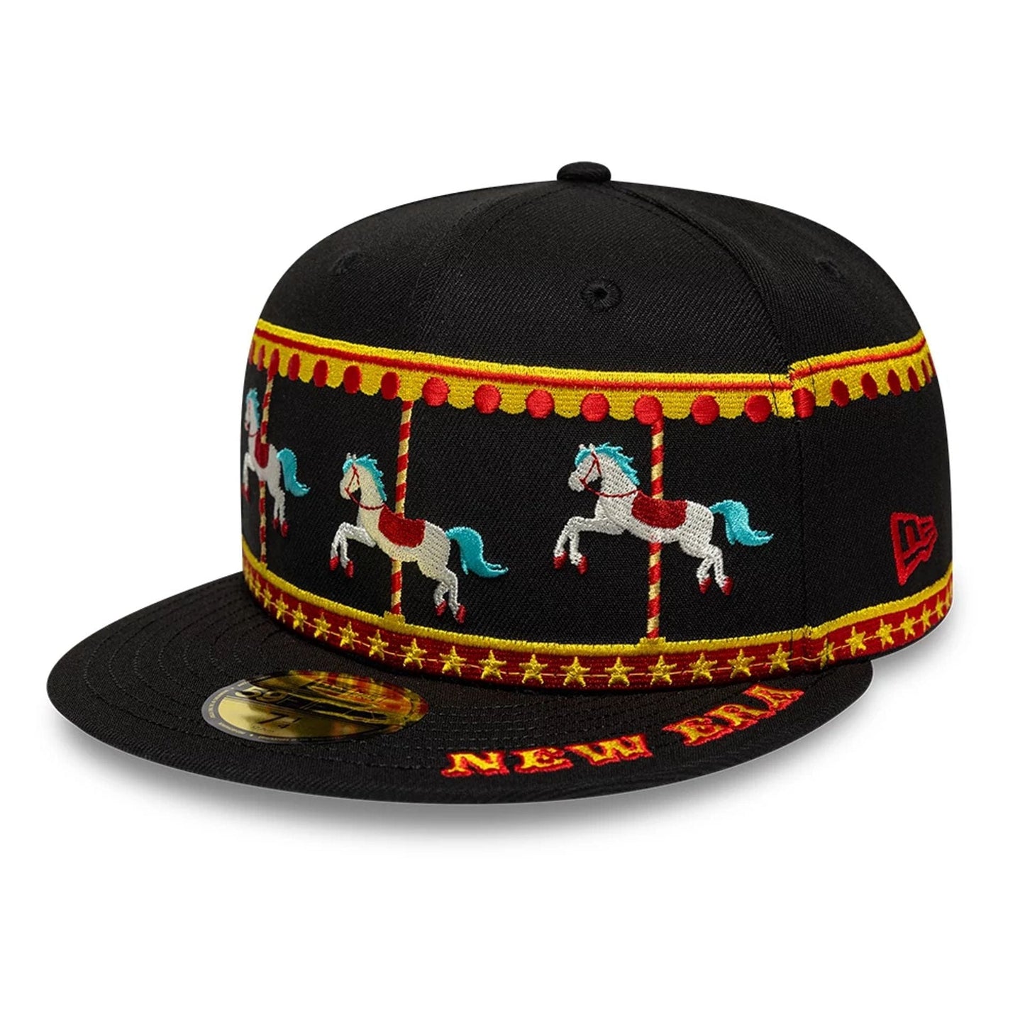 New Era Carousel Black 59FIFTY Fitted Cap